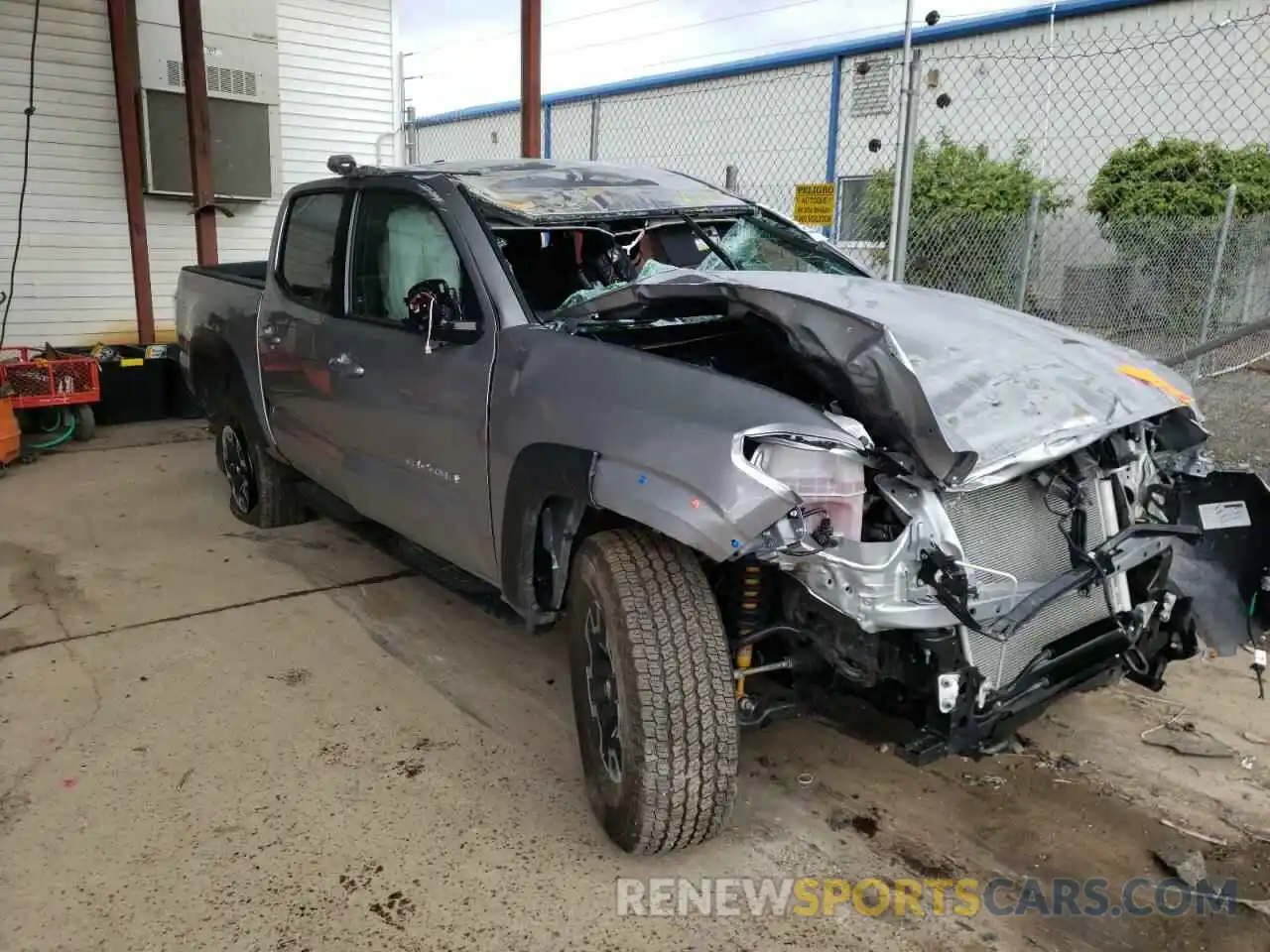 1 Photograph of a damaged car 3TYCZ5AN0MT016040 TOYOTA TACOMA 2021