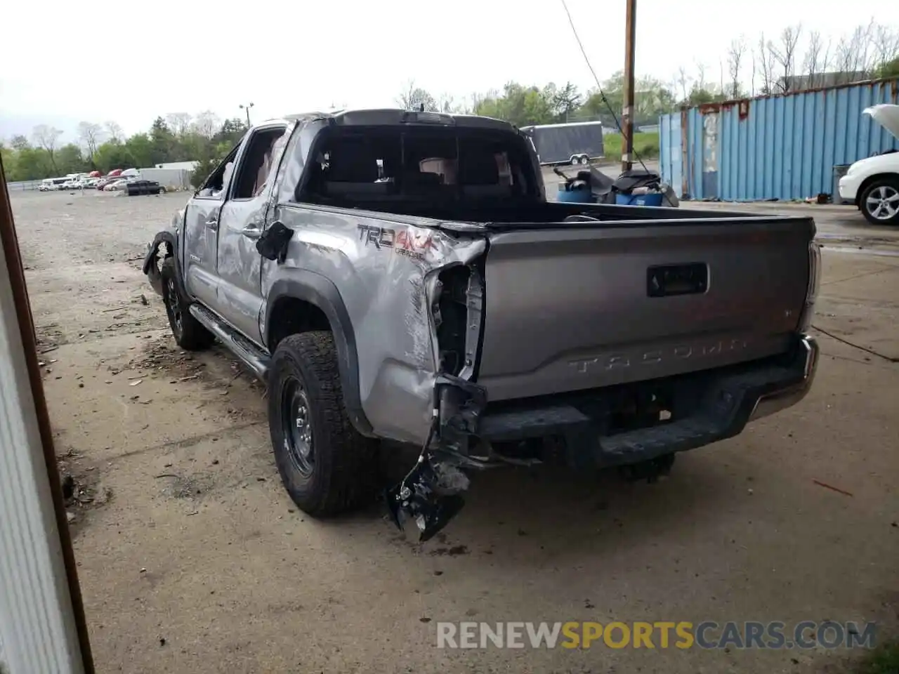 3 Photograph of a damaged car 3TYCZ5AN0MT016040 TOYOTA TACOMA 2021