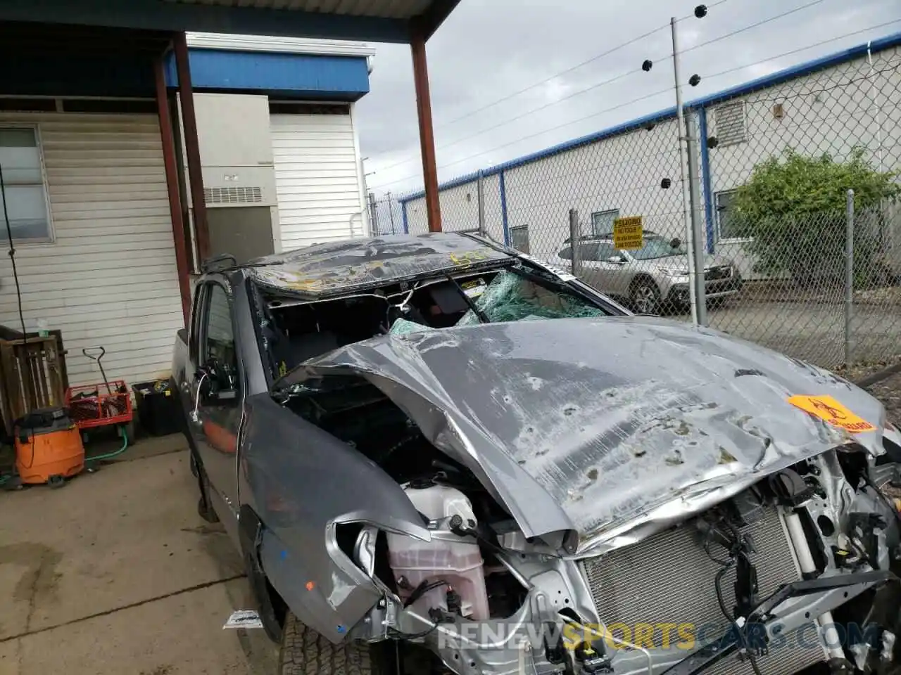 9 Photograph of a damaged car 3TYCZ5AN0MT016040 TOYOTA TACOMA 2021