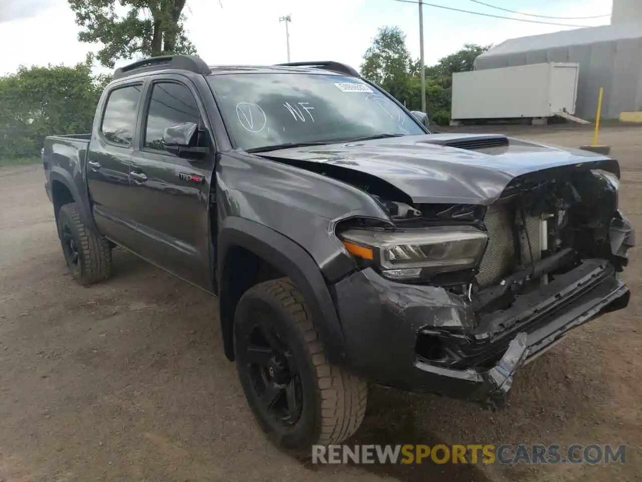 1 Photograph of a damaged car 3TYCZ5AN0MT020783 TOYOTA TACOMA 2021