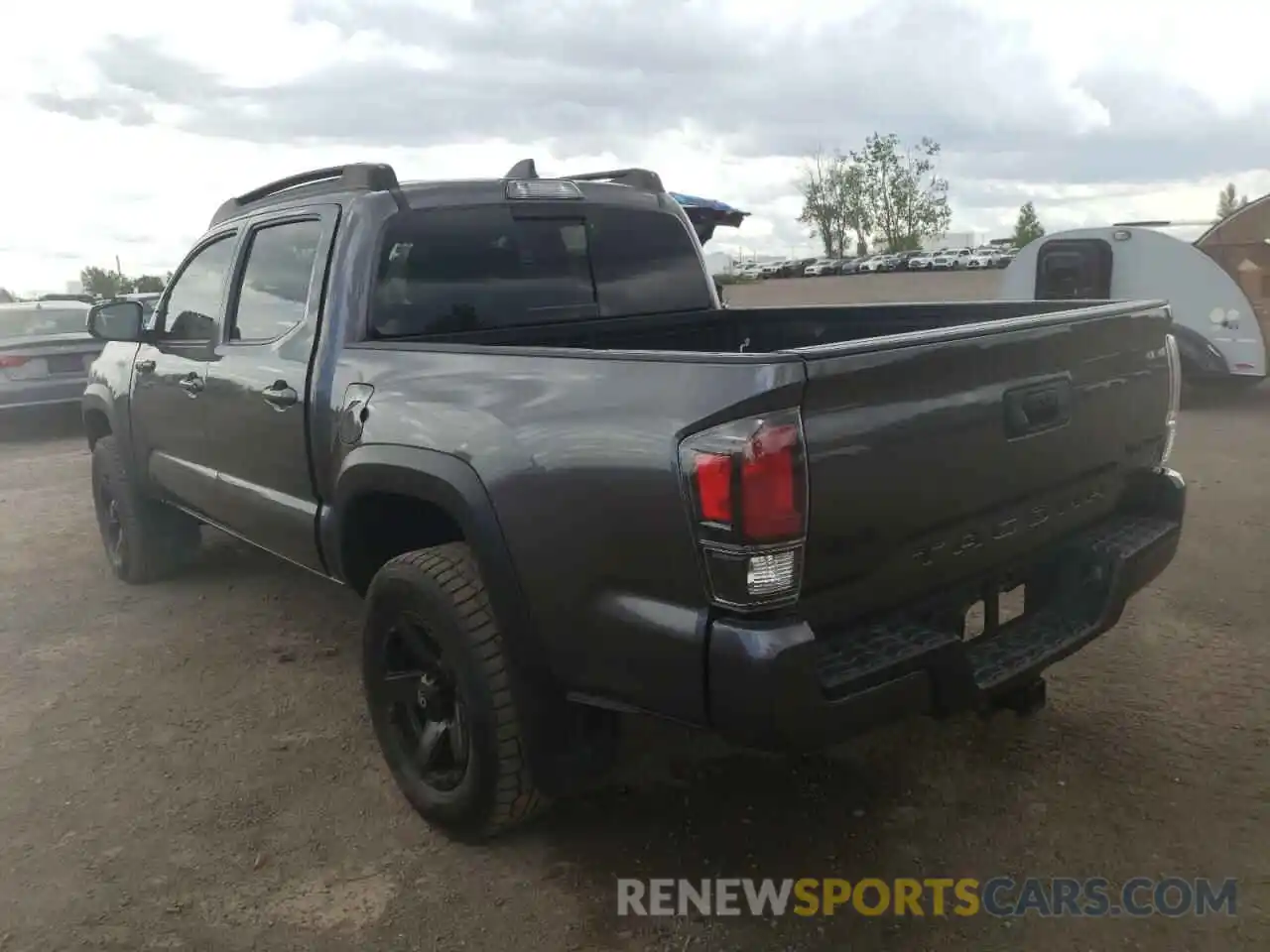 3 Photograph of a damaged car 3TYCZ5AN0MT020783 TOYOTA TACOMA 2021