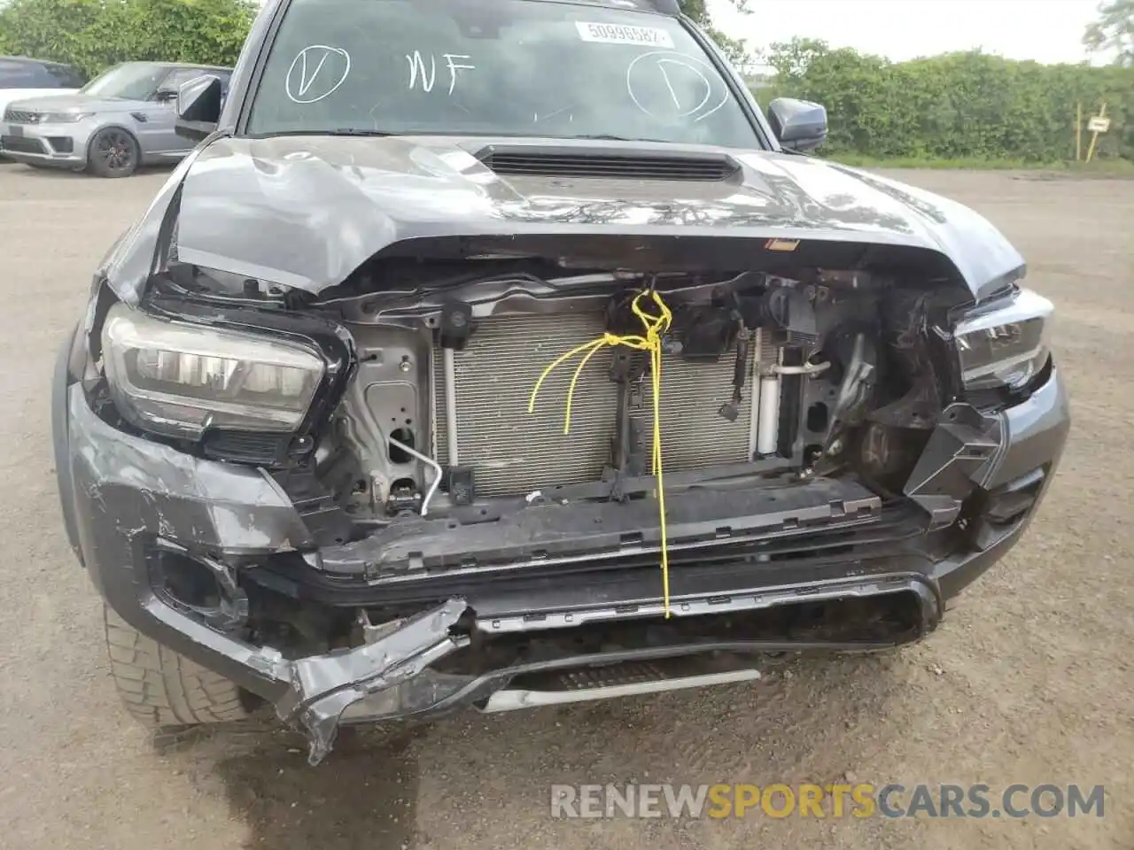 9 Photograph of a damaged car 3TYCZ5AN0MT020783 TOYOTA TACOMA 2021