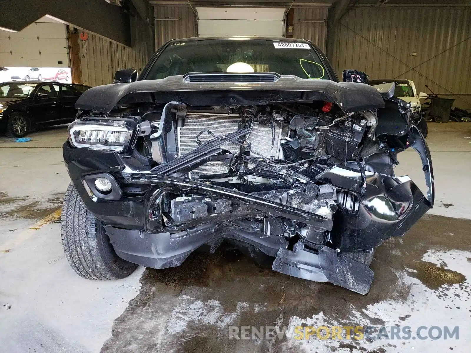 9 Photograph of a damaged car 3TYCZ5AN0MT022730 TOYOTA TACOMA 2021