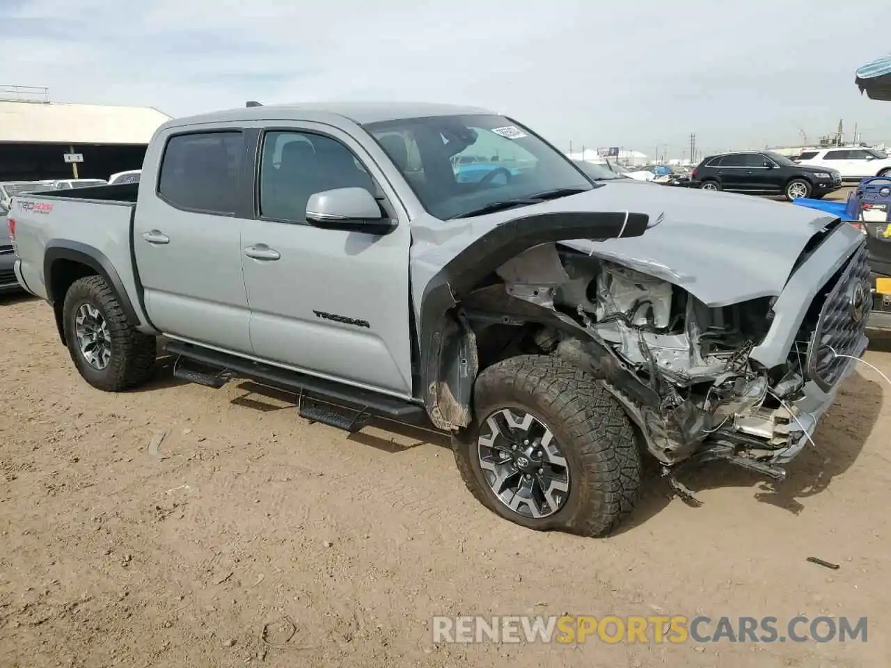 4 Photograph of a damaged car 3TYCZ5AN0MT027927 TOYOTA TACOMA 2021