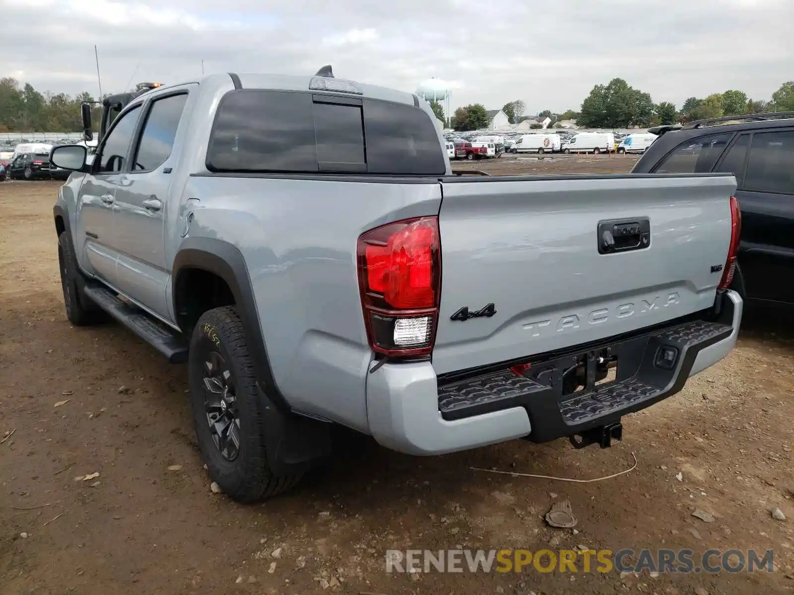 3 Photograph of a damaged car 3TYCZ5AN0MT032125 TOYOTA TACOMA 2021