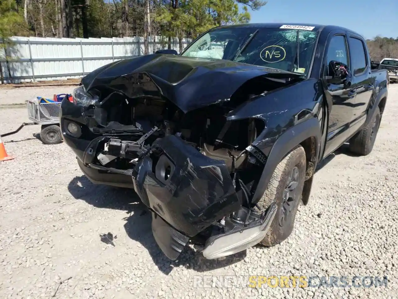 2 Photograph of a damaged car 3TYCZ5AN0MT037177 TOYOTA TACOMA 2021