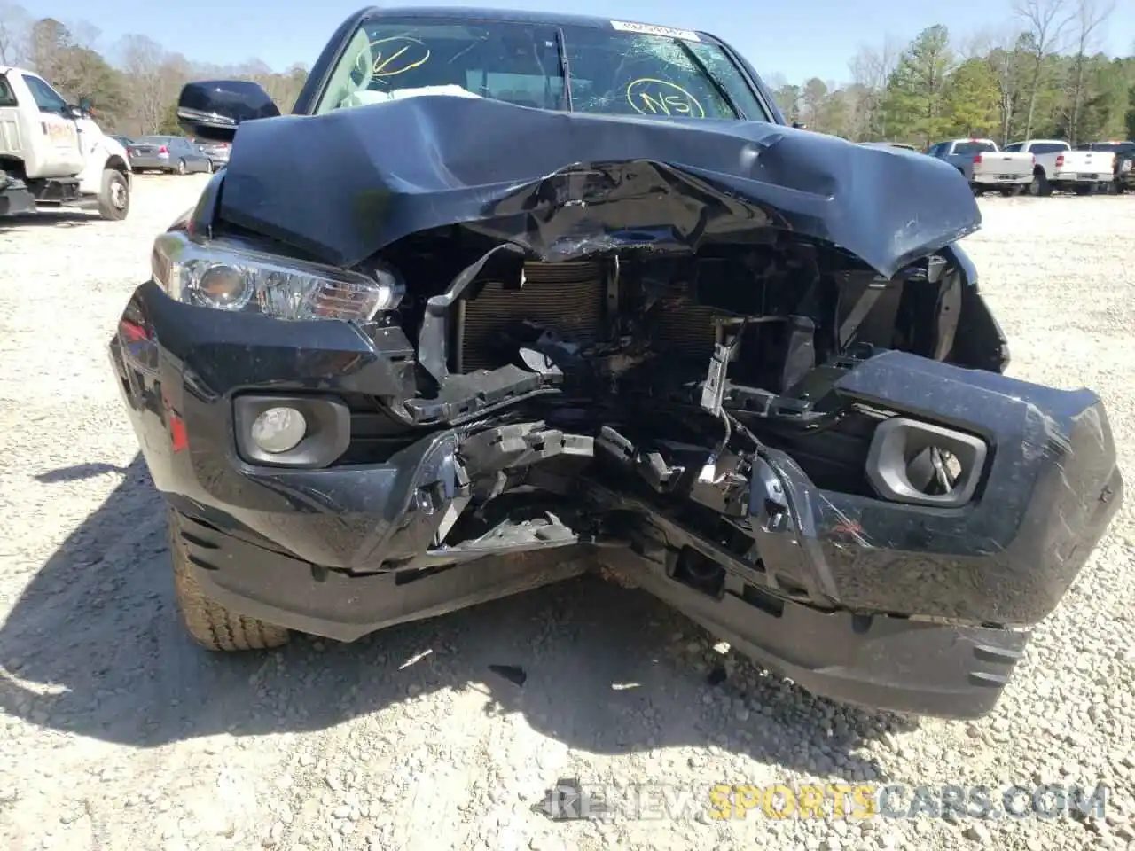 9 Photograph of a damaged car 3TYCZ5AN0MT037177 TOYOTA TACOMA 2021