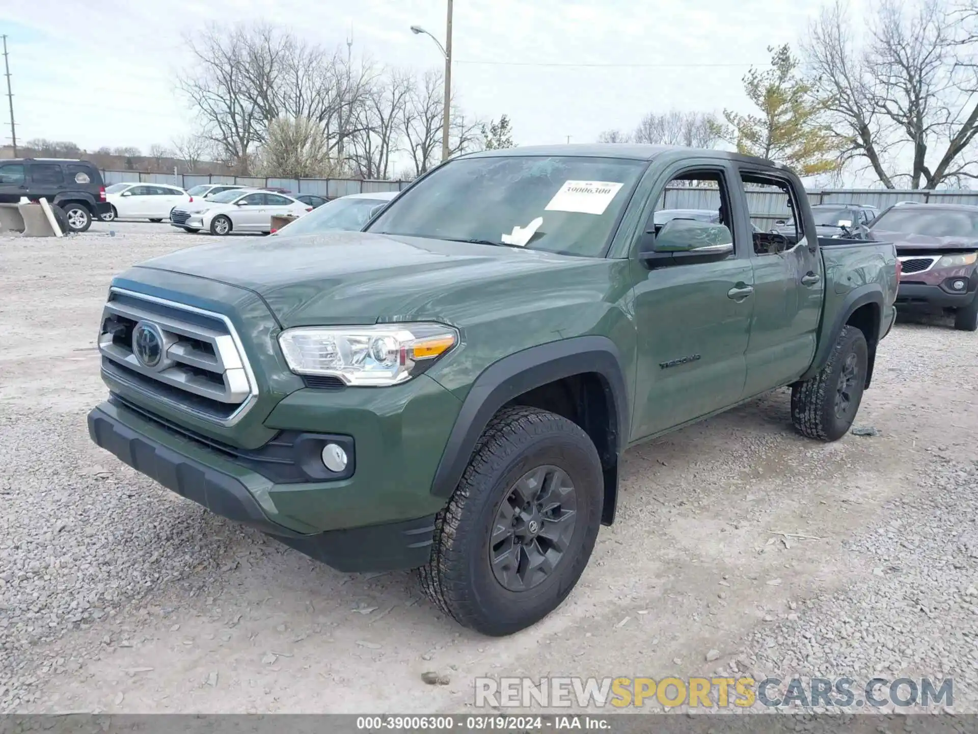 2 Photograph of a damaged car 3TYCZ5AN0MT043352 TOYOTA TACOMA 2021