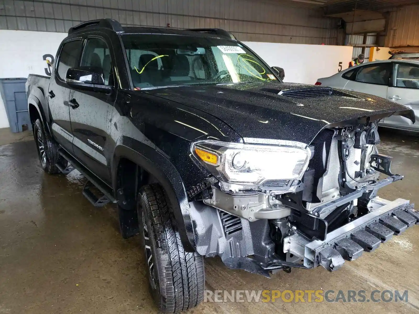 1 Photograph of a damaged car 3TYCZ5AN0MT044453 TOYOTA TACOMA 2021