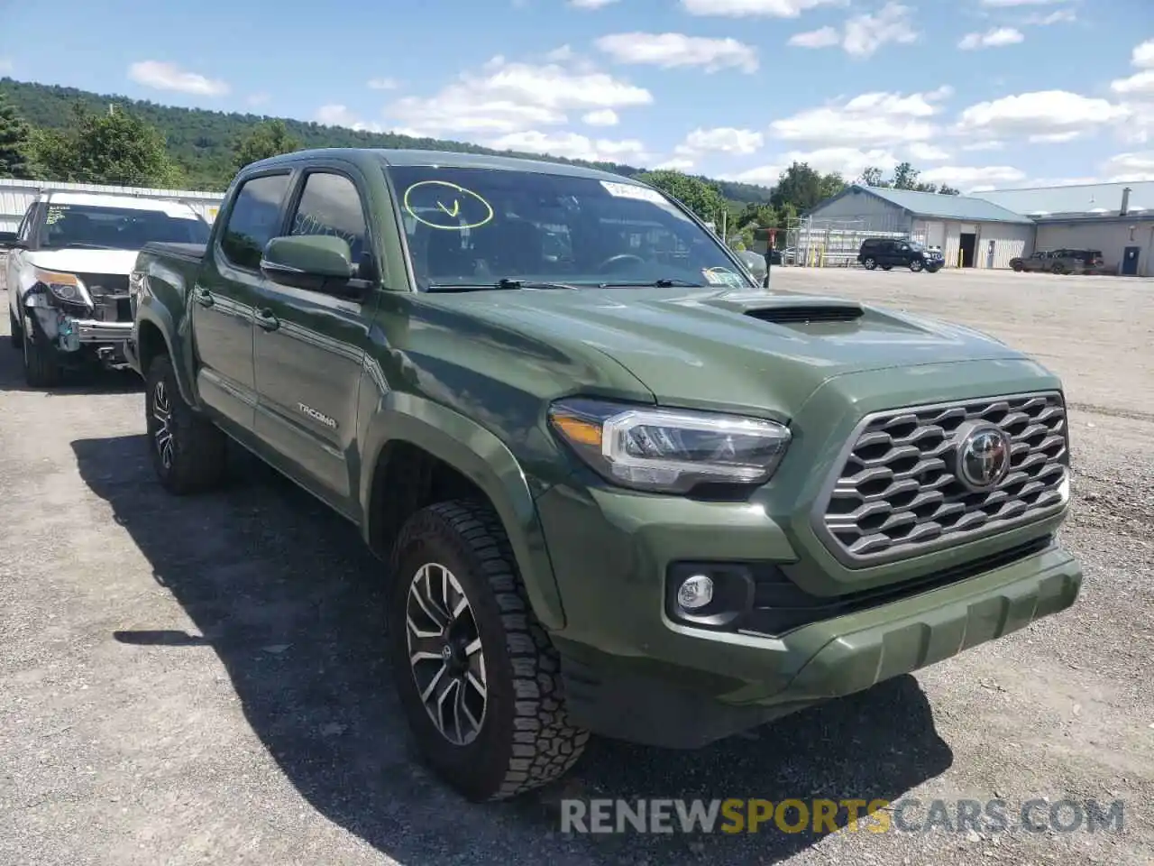 1 Photograph of a damaged car 3TYCZ5AN1MT008772 TOYOTA TACOMA 2021