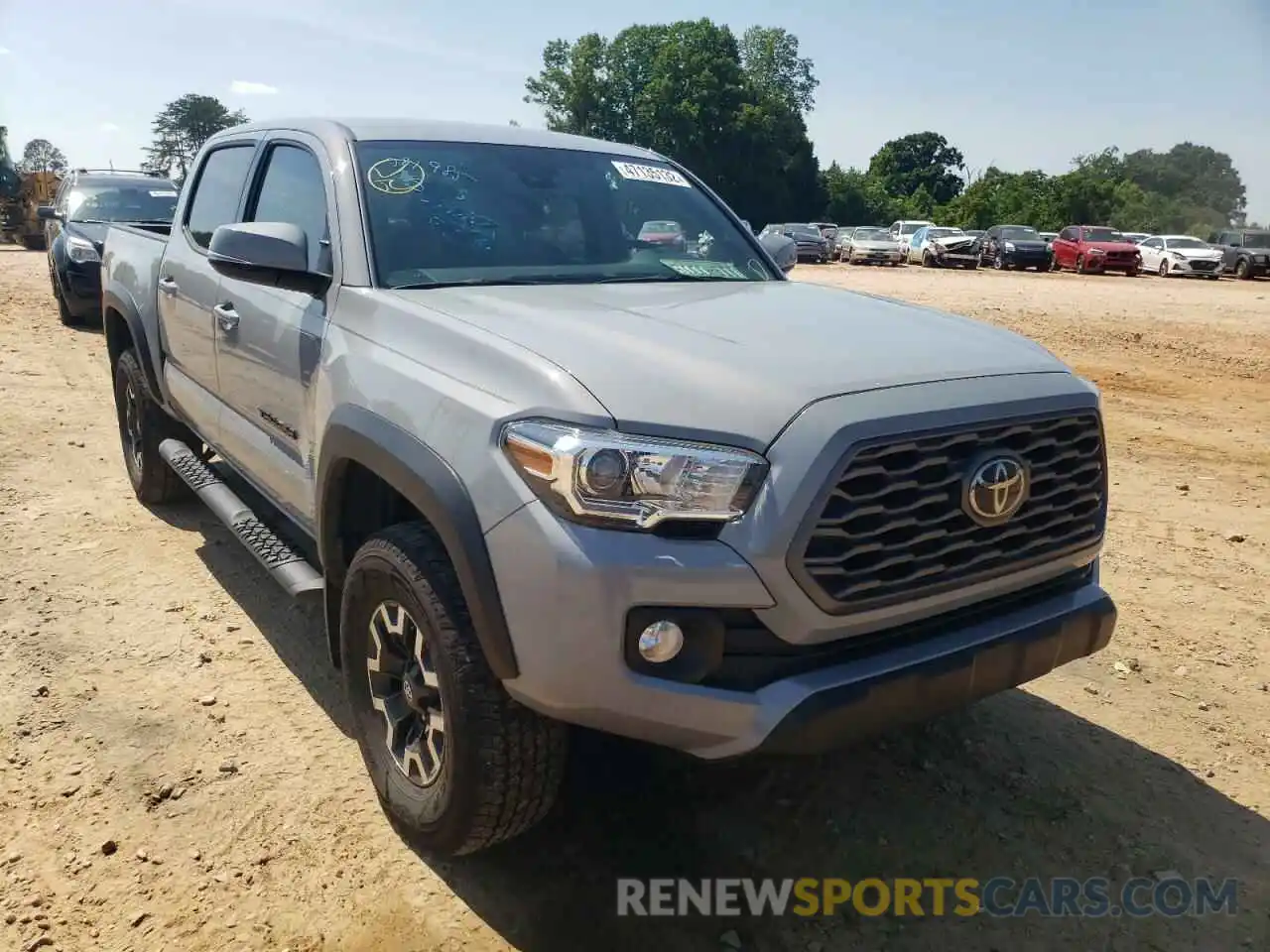 1 Photograph of a damaged car 3TYCZ5AN1MT012966 TOYOTA TACOMA 2021