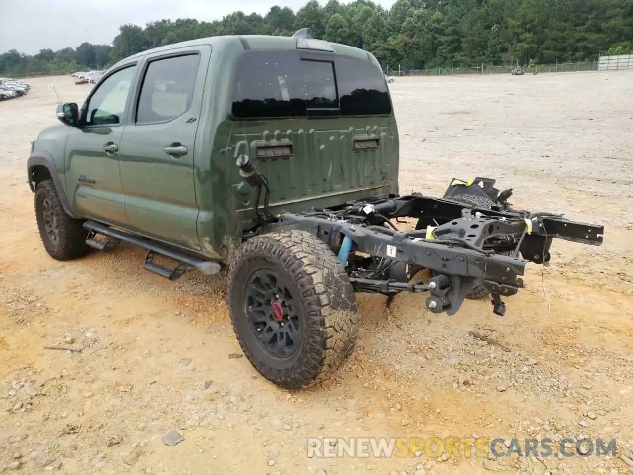 3 Photograph of a damaged car 3TYCZ5AN1MT013177 TOYOTA TACOMA 2021