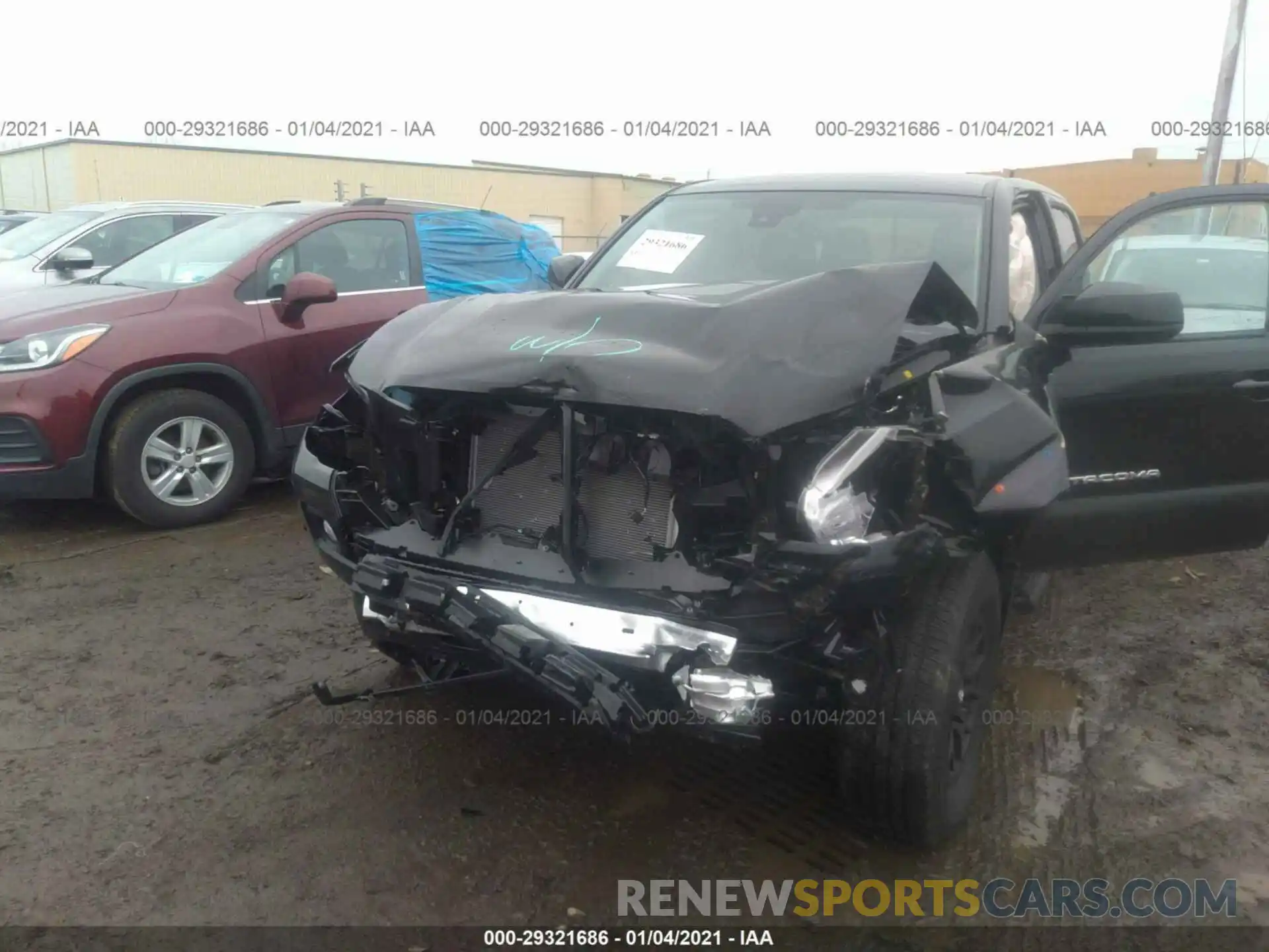 6 Photograph of a damaged car 3TYCZ5AN1MT013373 TOYOTA TACOMA 2021