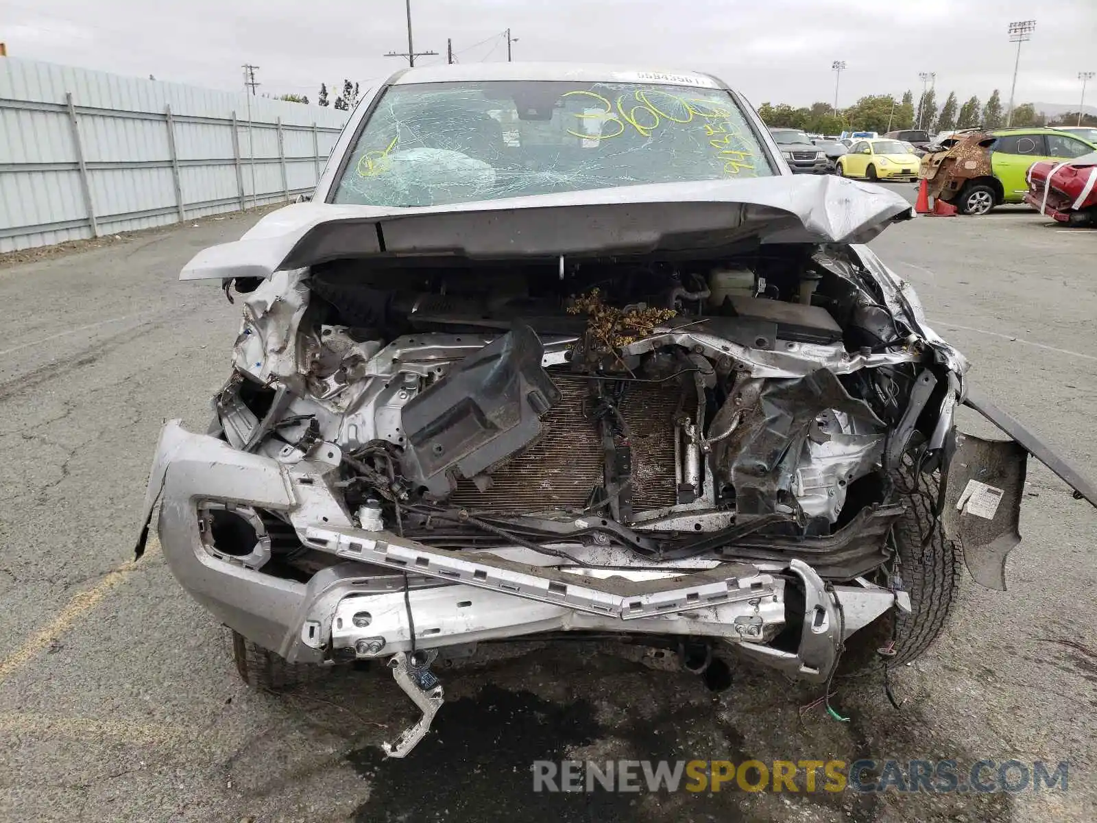 9 Photograph of a damaged car 3TYCZ5AN1MT017102 TOYOTA TACOMA 2021