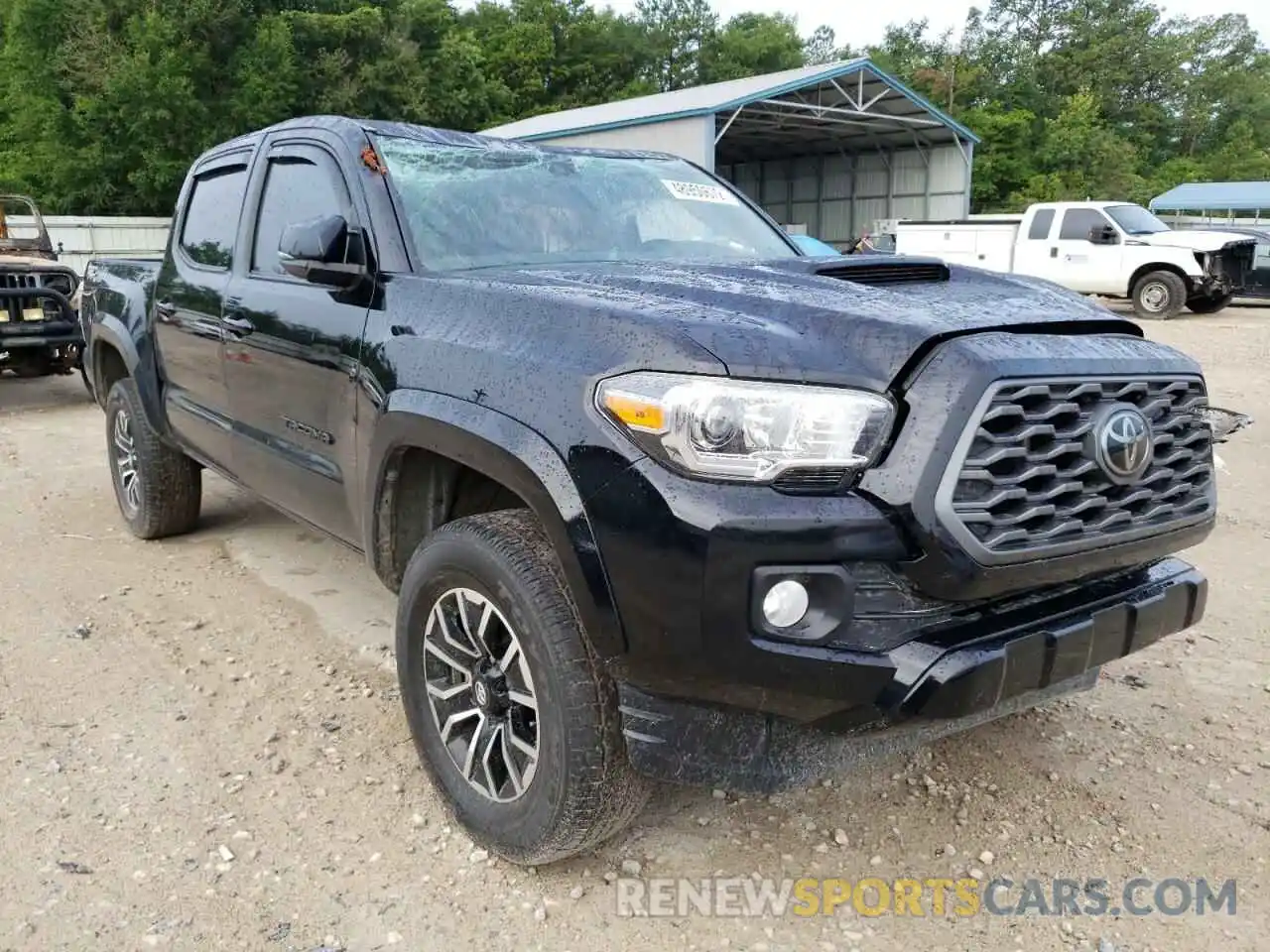 1 Photograph of a damaged car 3TYCZ5AN1MT019559 TOYOTA TACOMA 2021