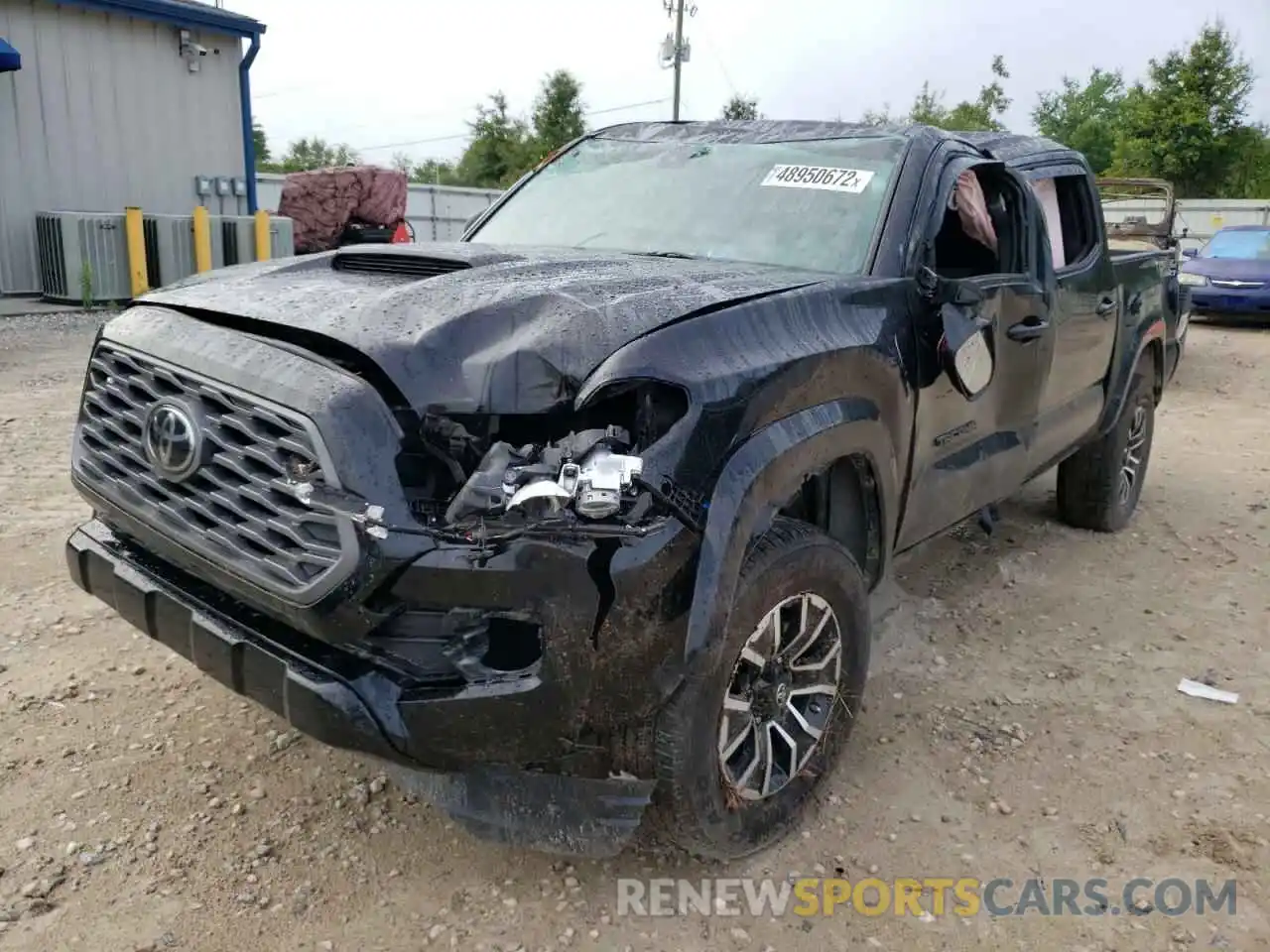 2 Photograph of a damaged car 3TYCZ5AN1MT019559 TOYOTA TACOMA 2021