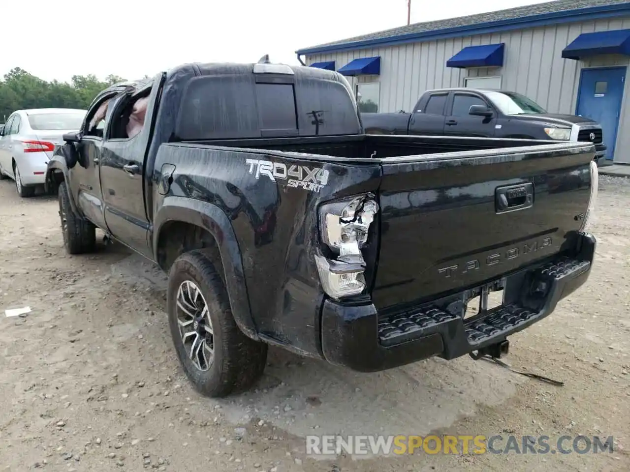 3 Photograph of a damaged car 3TYCZ5AN1MT019559 TOYOTA TACOMA 2021