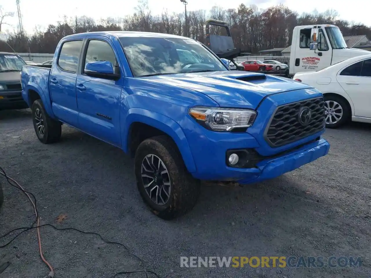 1 Photograph of a damaged car 3TYCZ5AN1MT021098 TOYOTA TACOMA 2021