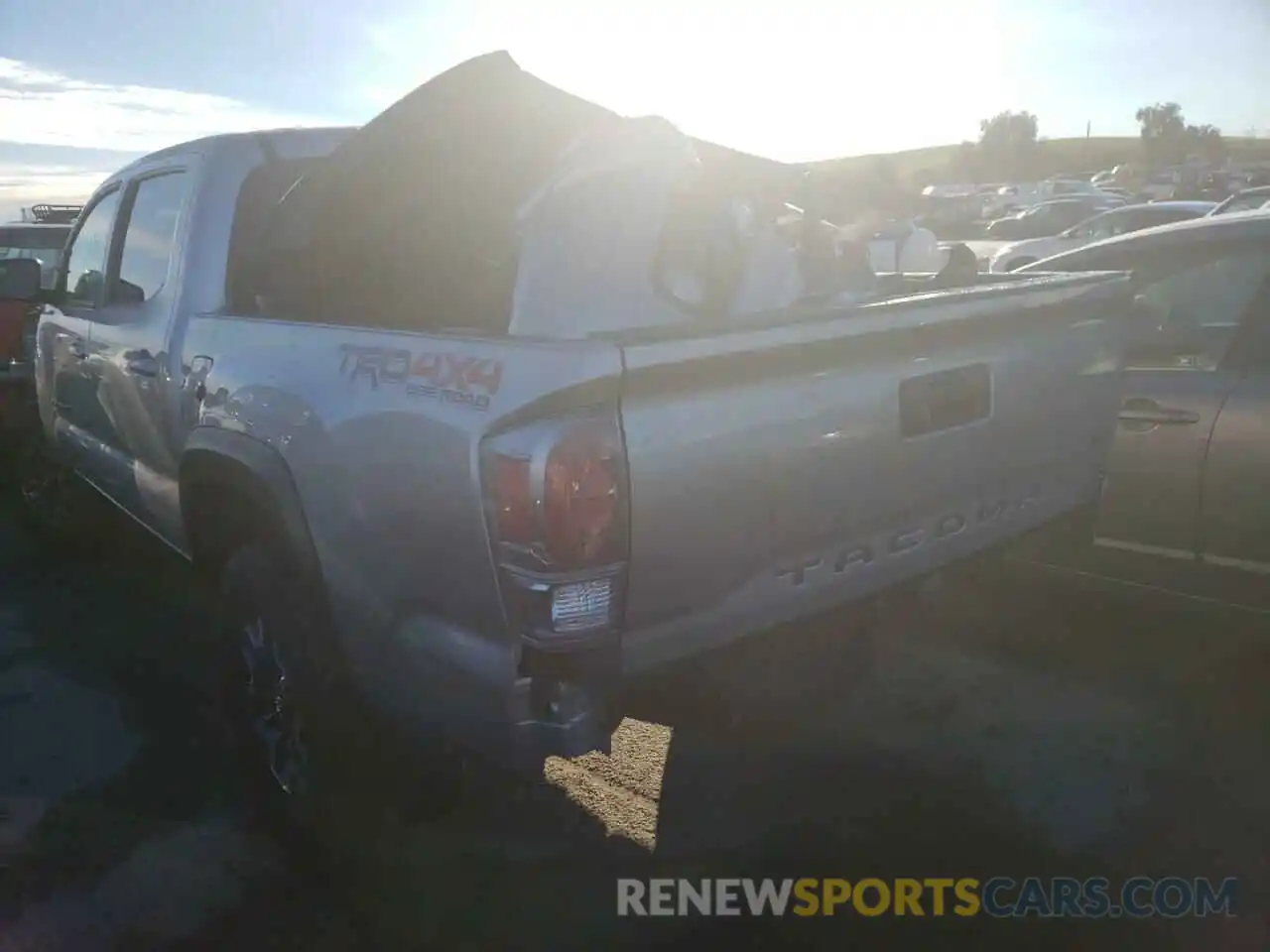 3 Photograph of a damaged car 3TYCZ5AN1MT022493 TOYOTA TACOMA 2021