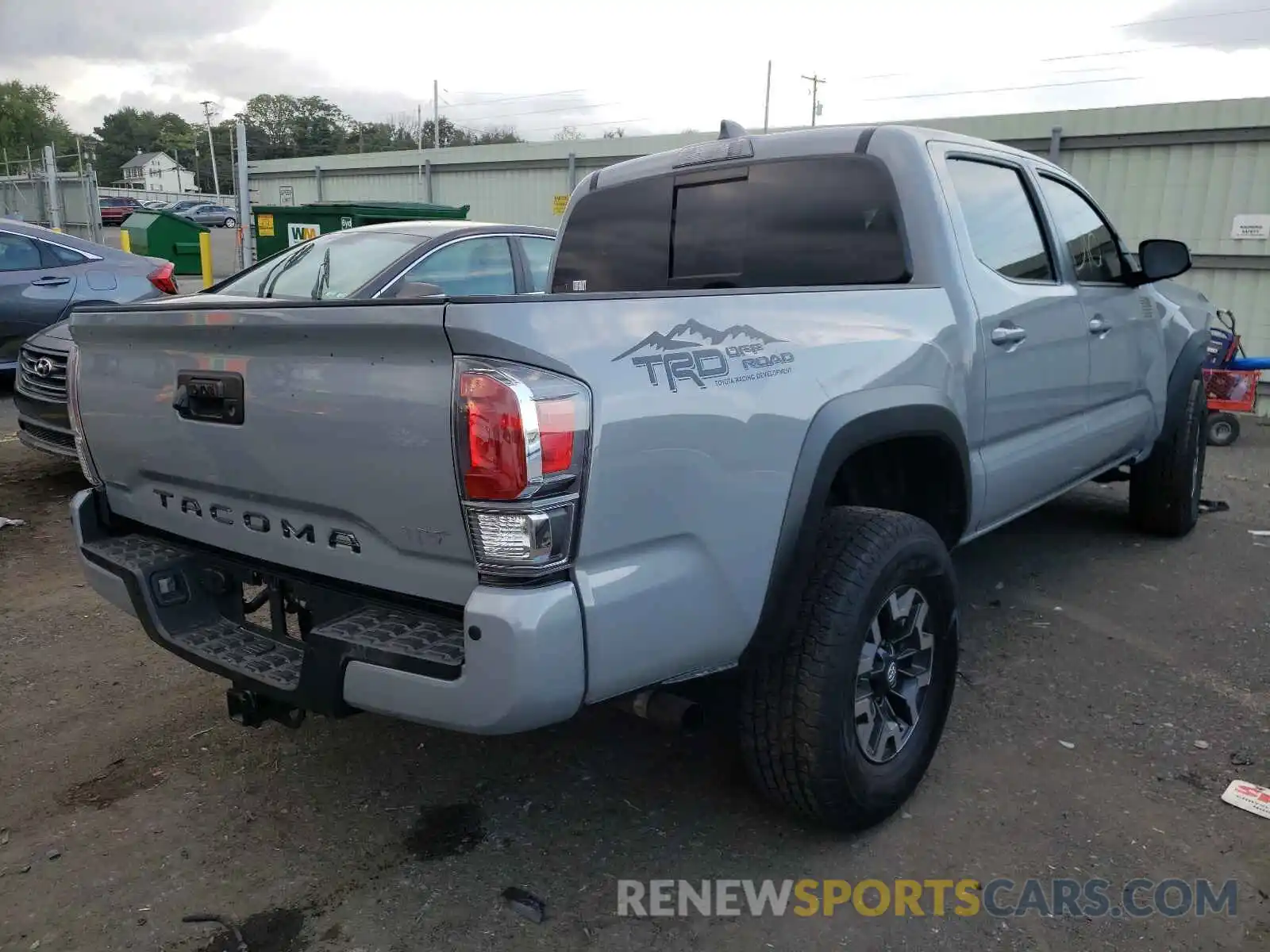 4 Photograph of a damaged car 3TYCZ5AN1MT024759 TOYOTA TACOMA 2021