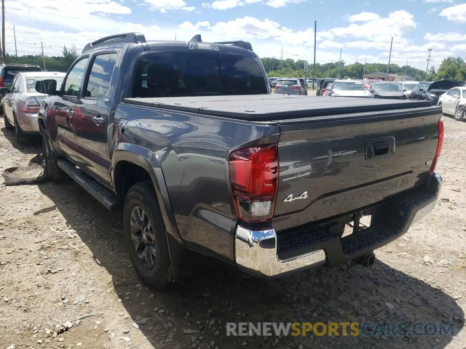 3 Photograph of a damaged car 3TYCZ5AN1MT025622 TOYOTA TACOMA 2021