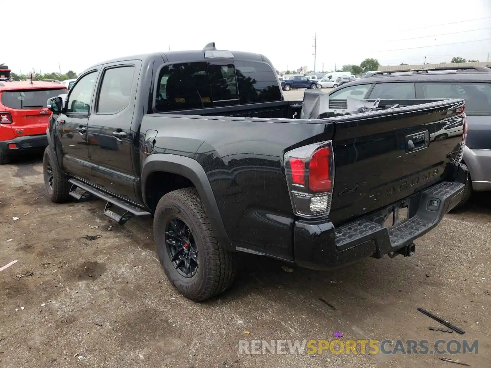 3 Photograph of a damaged car 3TYCZ5AN1MT038502 TOYOTA TACOMA 2021