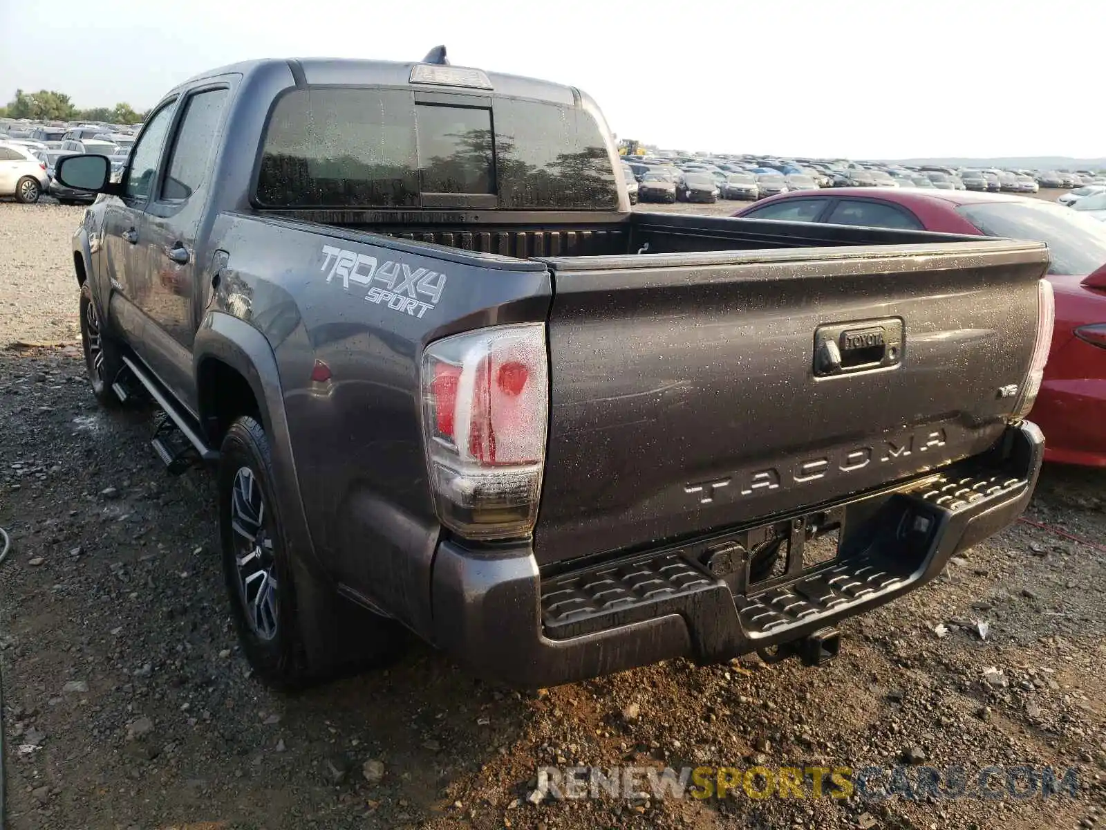 3 Photograph of a damaged car 3TYCZ5AN1MT039827 TOYOTA TACOMA 2021