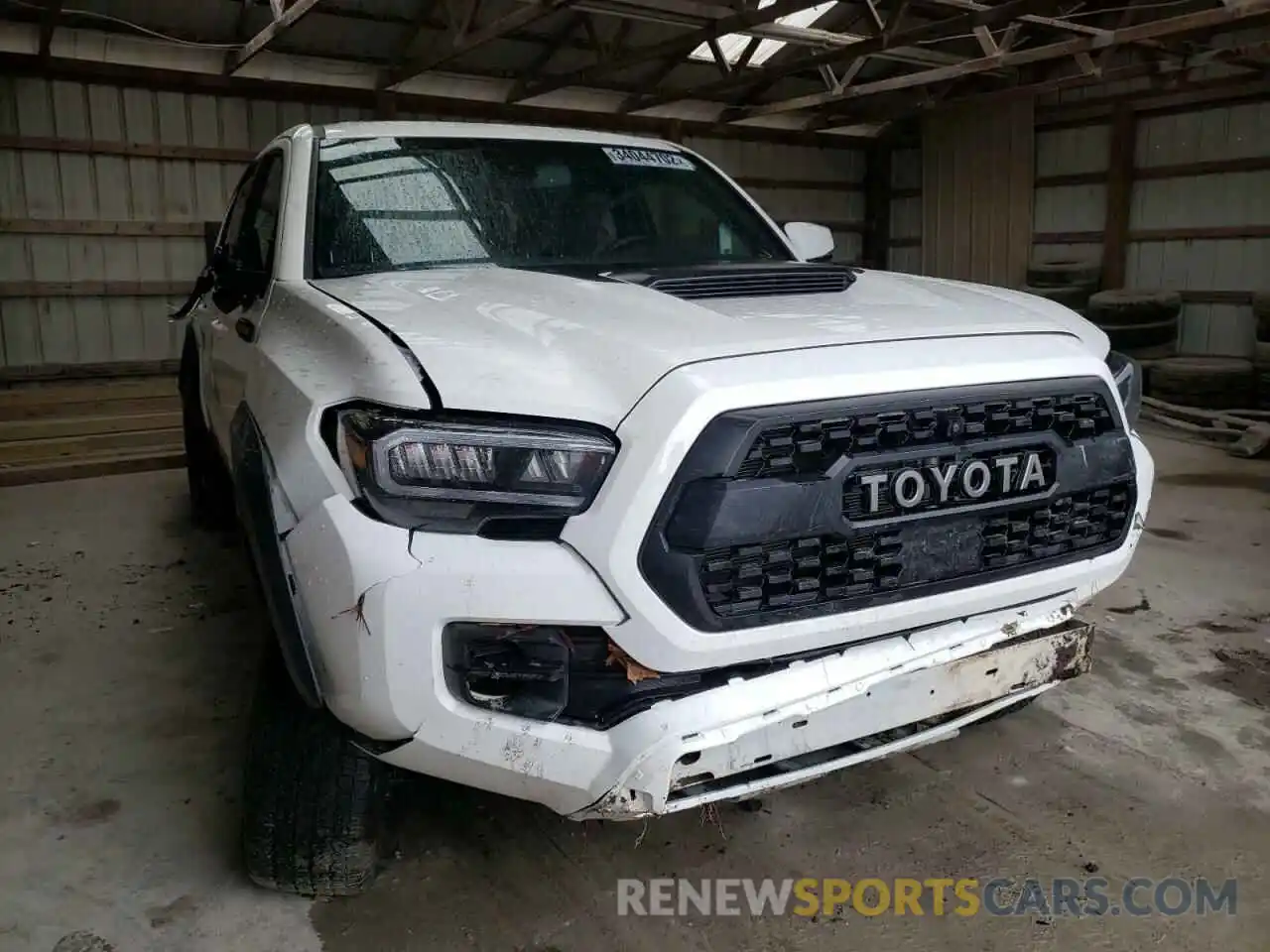 1 Photograph of a damaged car 3TYCZ5AN1MT040623 TOYOTA TACOMA 2021