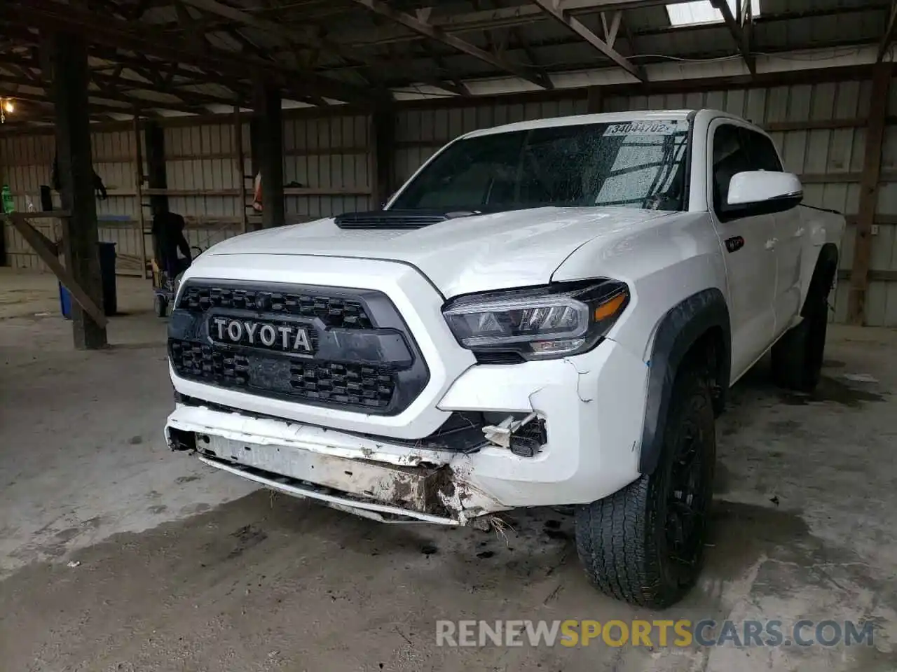 2 Photograph of a damaged car 3TYCZ5AN1MT040623 TOYOTA TACOMA 2021