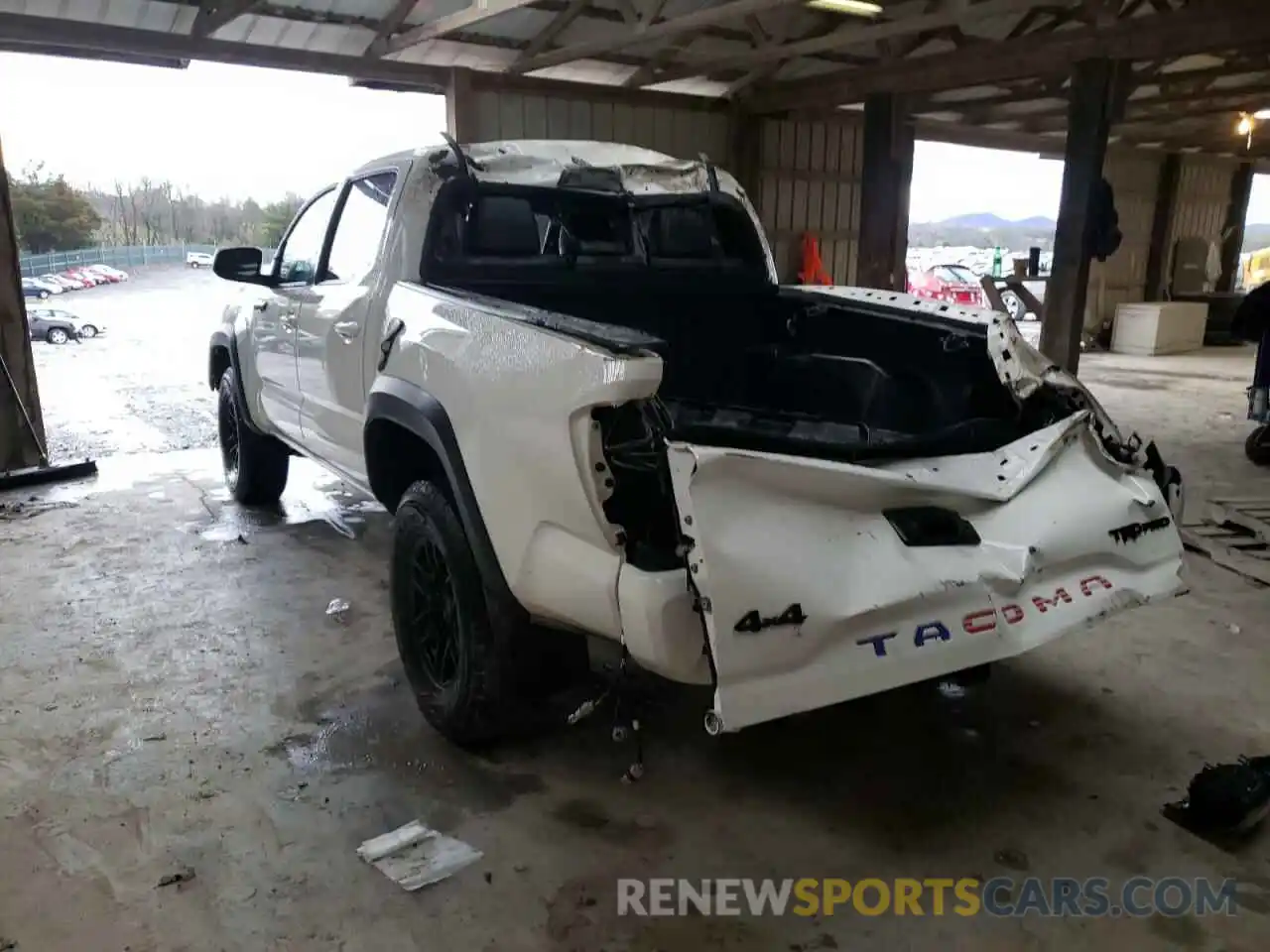 3 Photograph of a damaged car 3TYCZ5AN1MT040623 TOYOTA TACOMA 2021