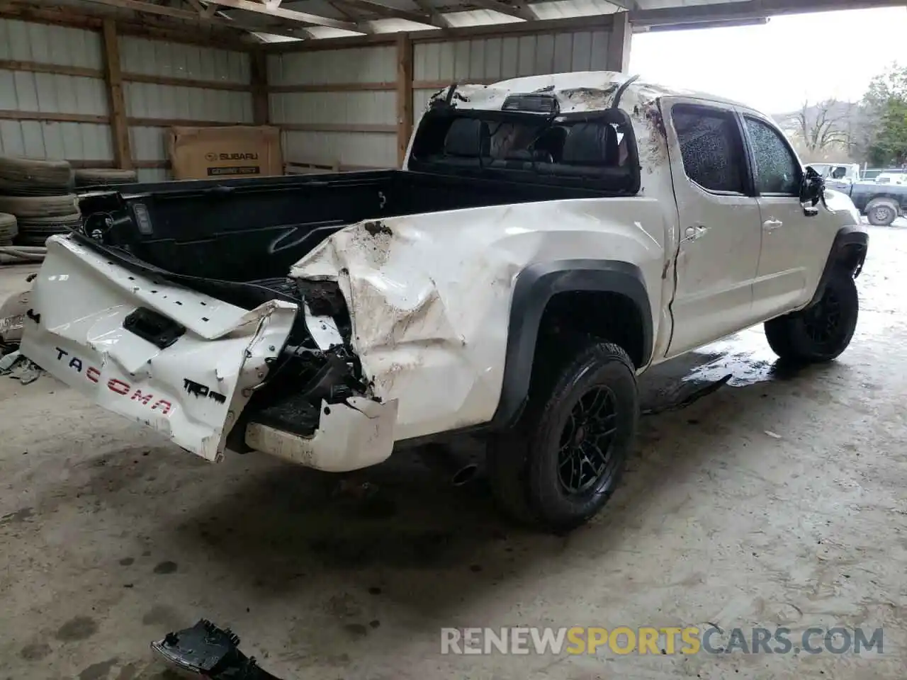 4 Photograph of a damaged car 3TYCZ5AN1MT040623 TOYOTA TACOMA 2021