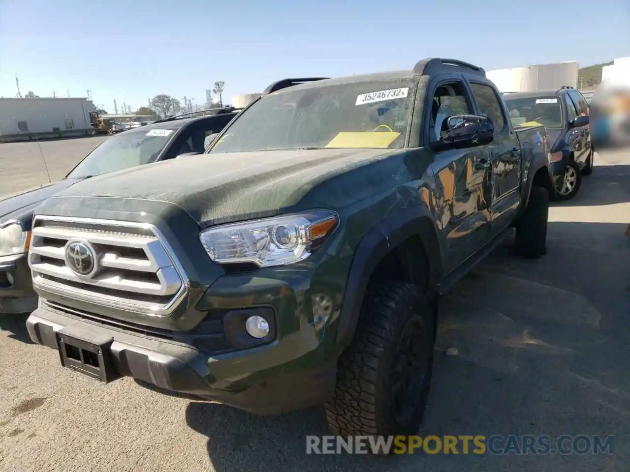 2 Photograph of a damaged car 3TYCZ5AN1MT046650 TOYOTA TACOMA 2021