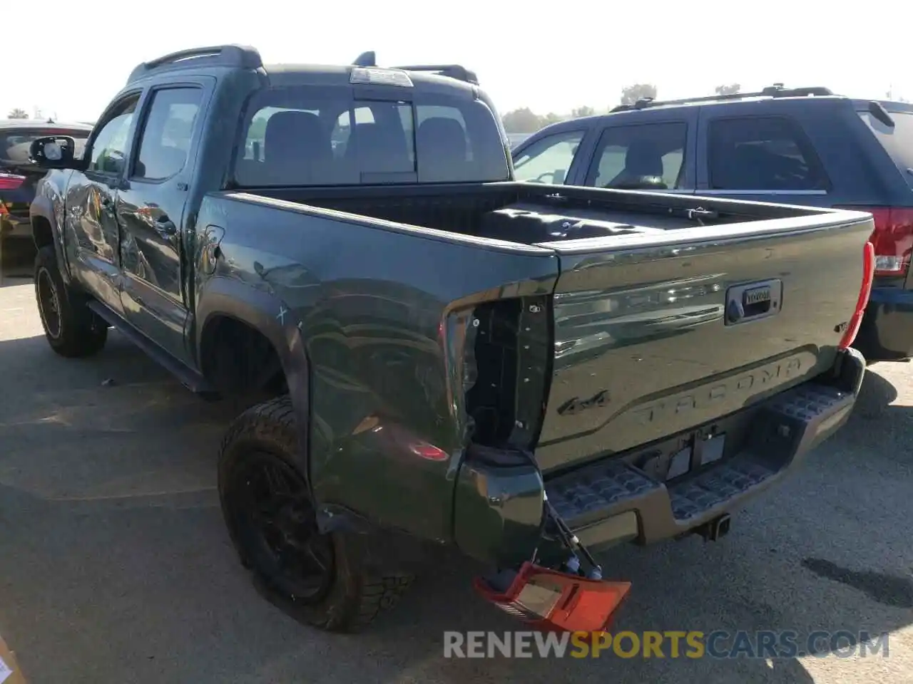 3 Photograph of a damaged car 3TYCZ5AN1MT046650 TOYOTA TACOMA 2021