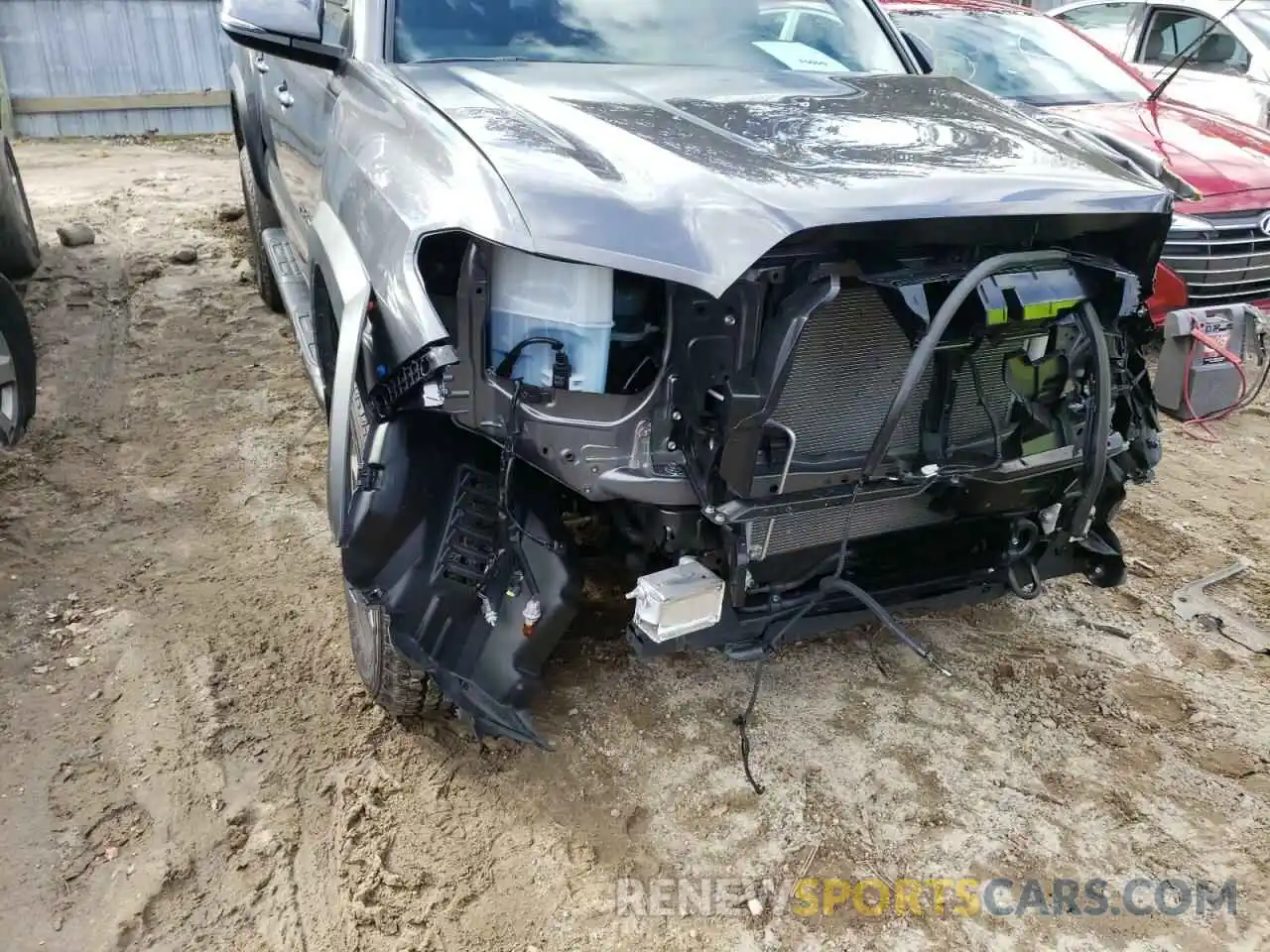 9 Photograph of a damaged car 3TYCZ5AN2MT010708 TOYOTA TACOMA 2021