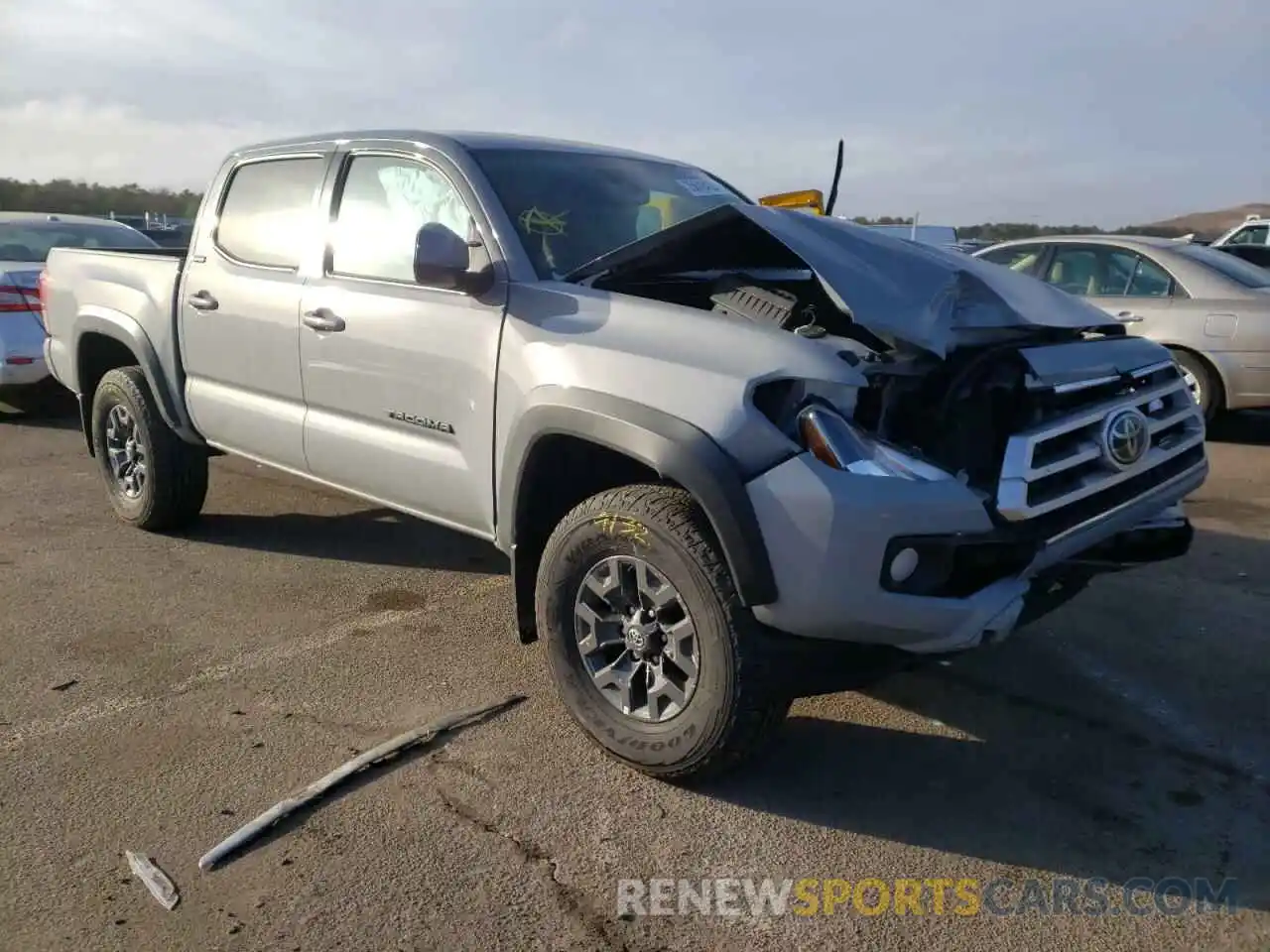 1 Photograph of a damaged car 3TYCZ5AN2MT019098 TOYOTA TACOMA 2021