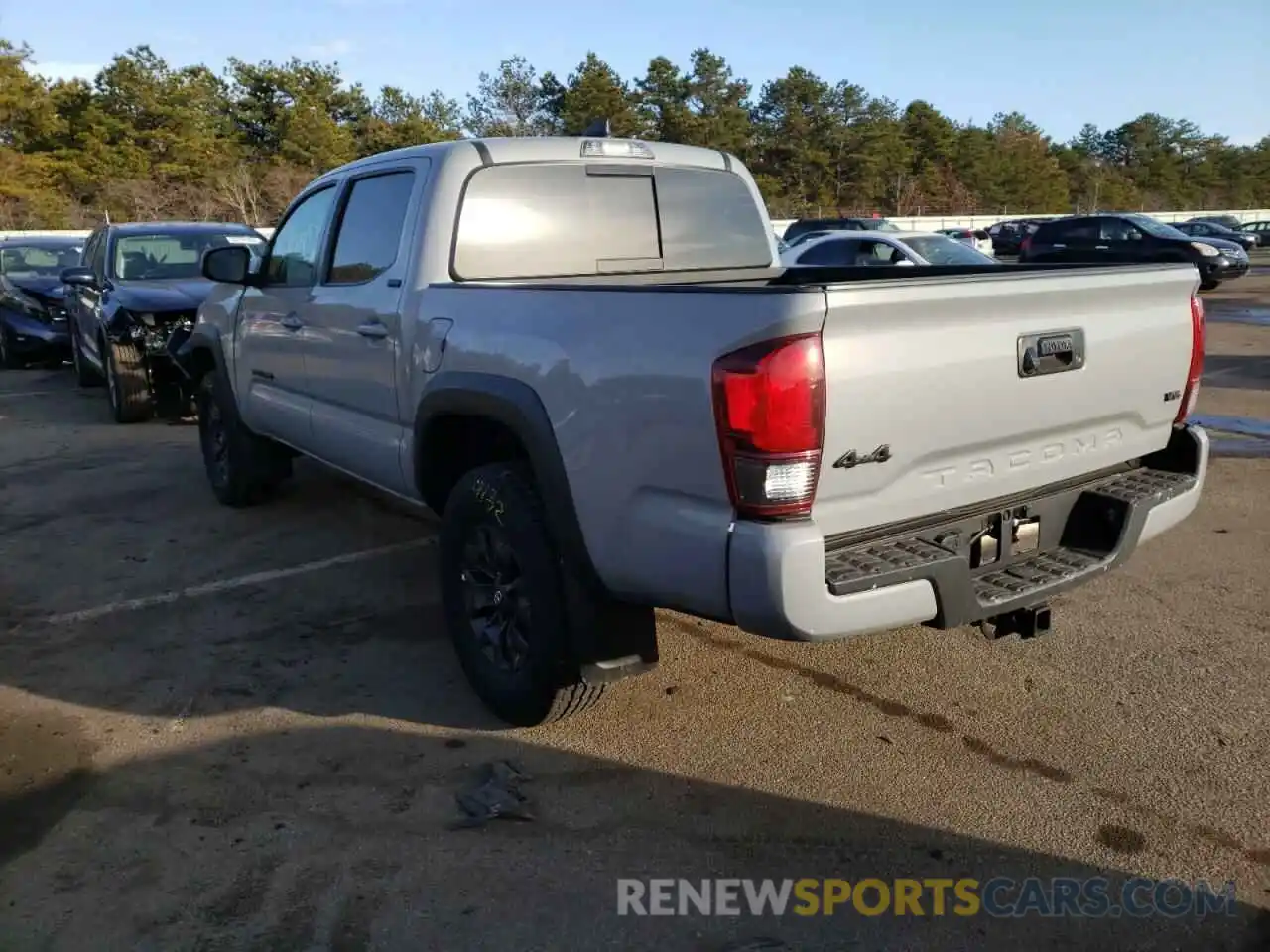 3 Photograph of a damaged car 3TYCZ5AN2MT019098 TOYOTA TACOMA 2021