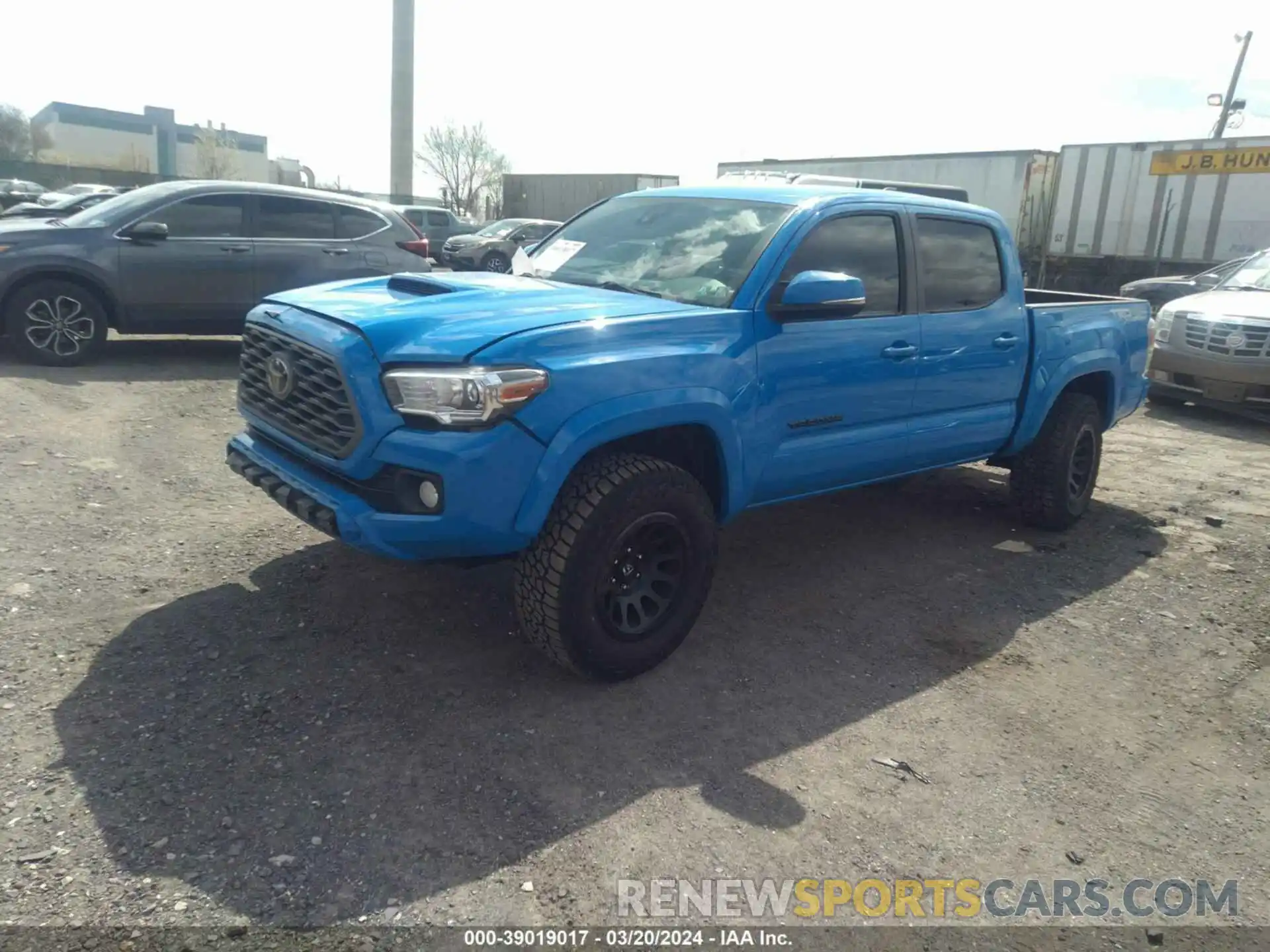 2 Photograph of a damaged car 3TYCZ5AN2MT022910 TOYOTA TACOMA 2021