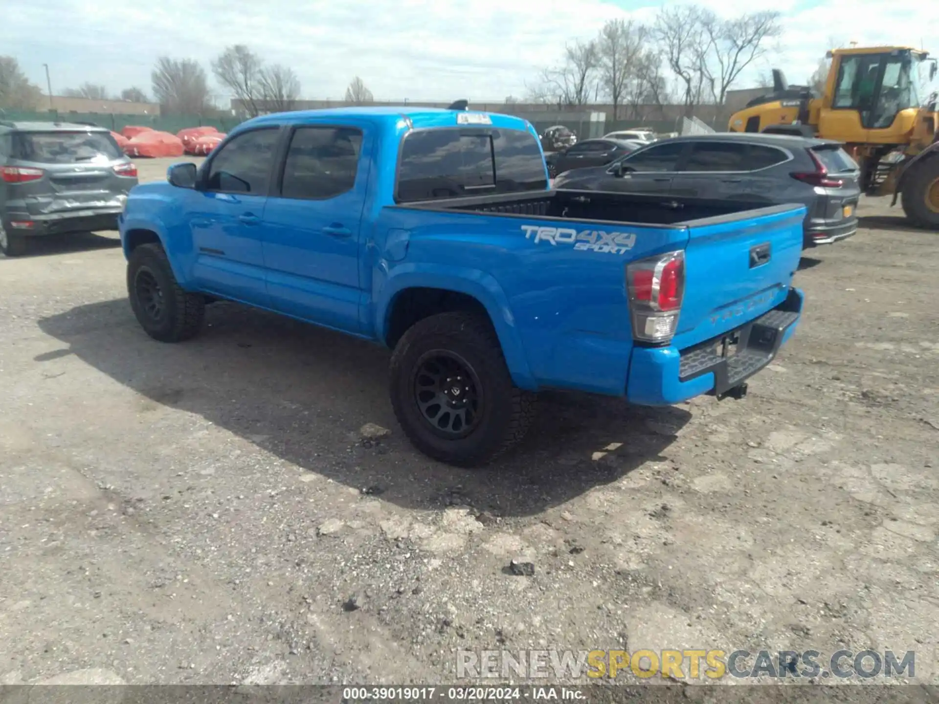 3 Photograph of a damaged car 3TYCZ5AN2MT022910 TOYOTA TACOMA 2021