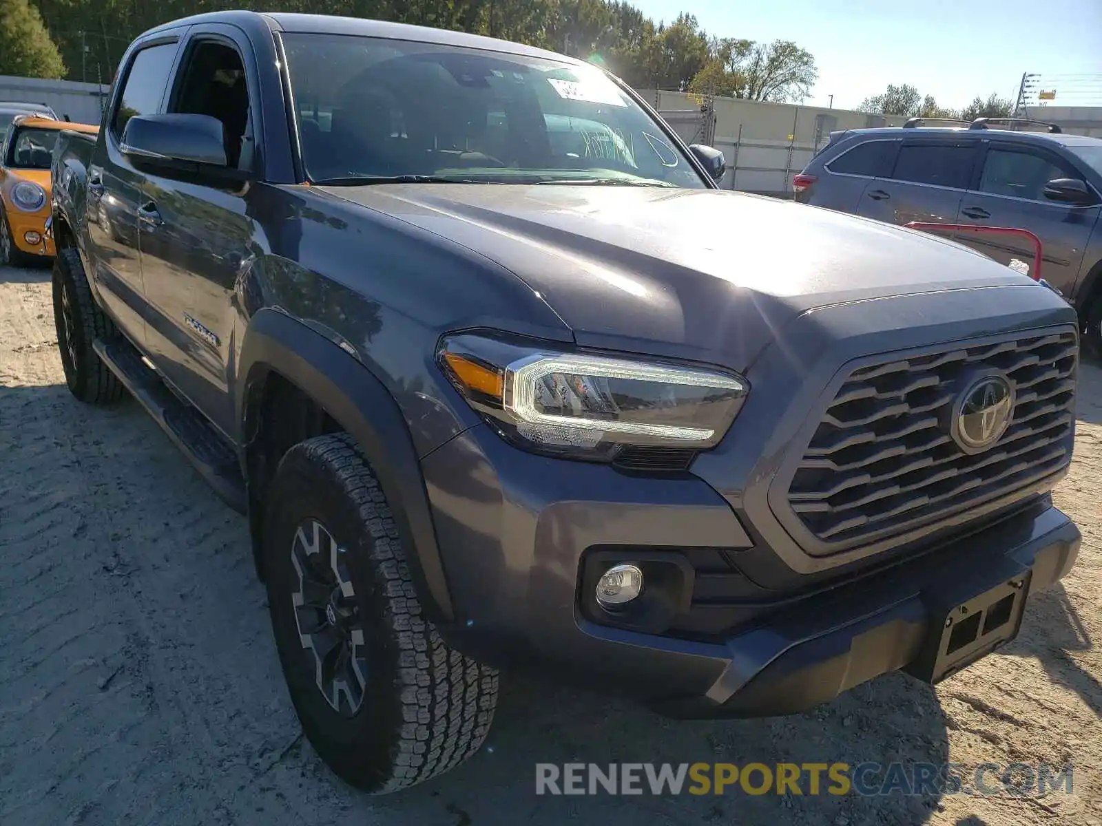 1 Photograph of a damaged car 3TYCZ5AN2MT023913 TOYOTA TACOMA 2021