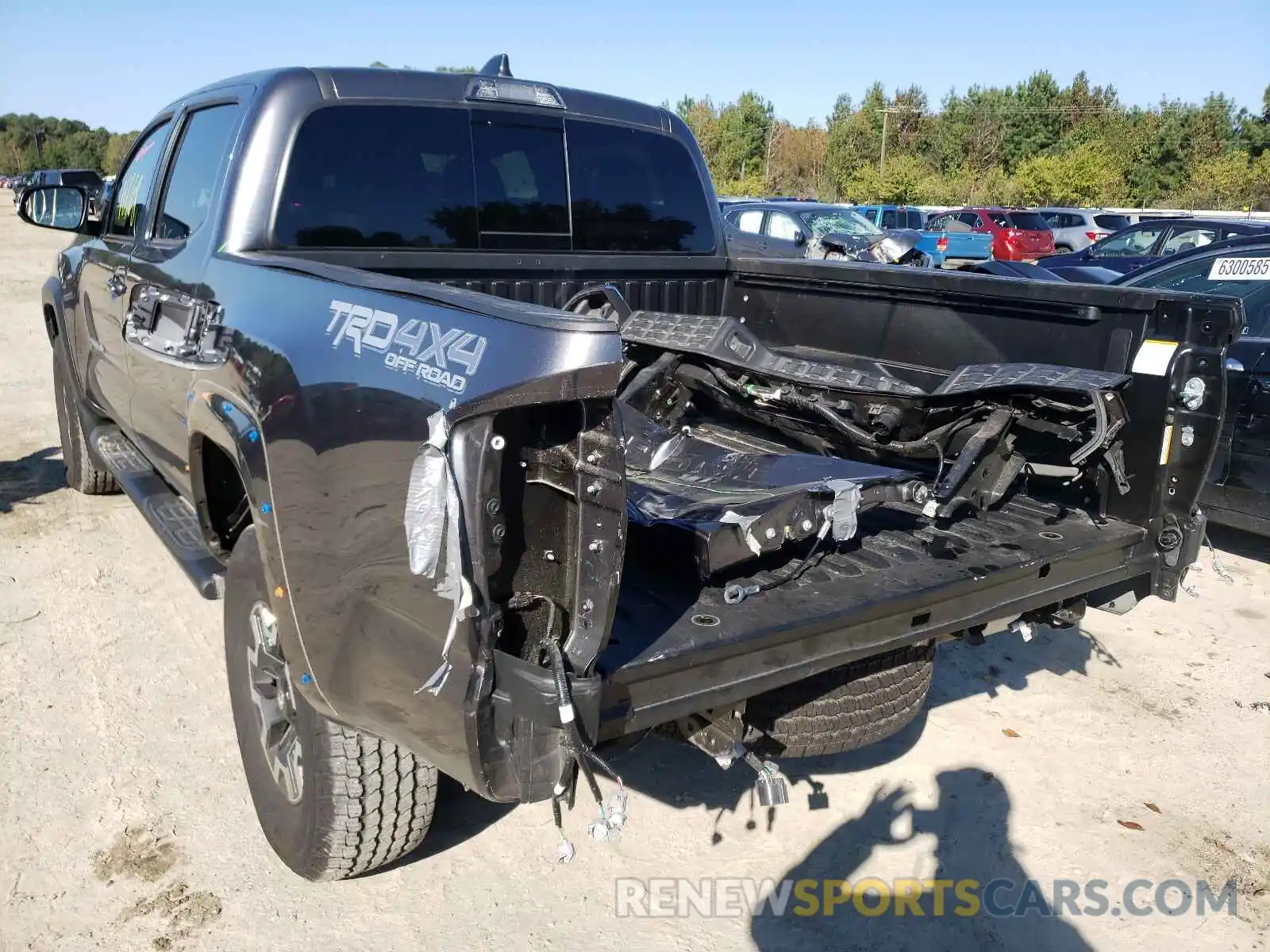 3 Photograph of a damaged car 3TYCZ5AN2MT023913 TOYOTA TACOMA 2021