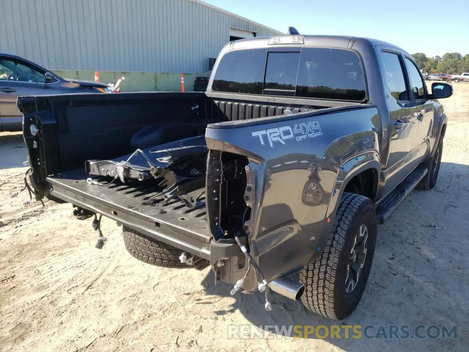 4 Photograph of a damaged car 3TYCZ5AN2MT023913 TOYOTA TACOMA 2021