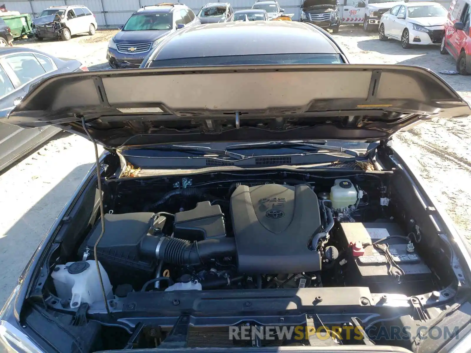 7 Photograph of a damaged car 3TYCZ5AN2MT023913 TOYOTA TACOMA 2021