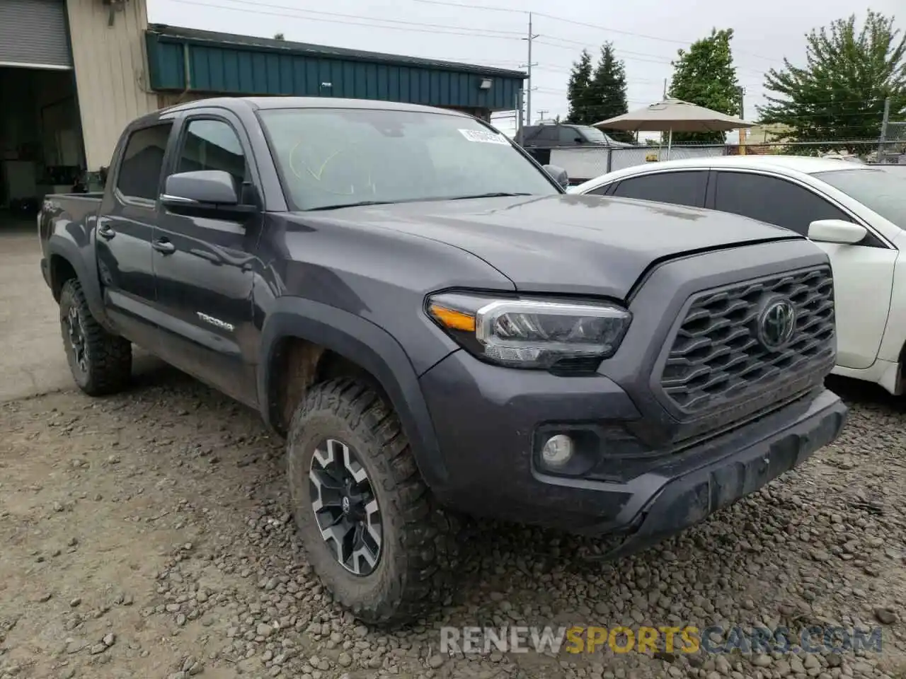 1 Photograph of a damaged car 3TYCZ5AN2MT028027 TOYOTA TACOMA 2021