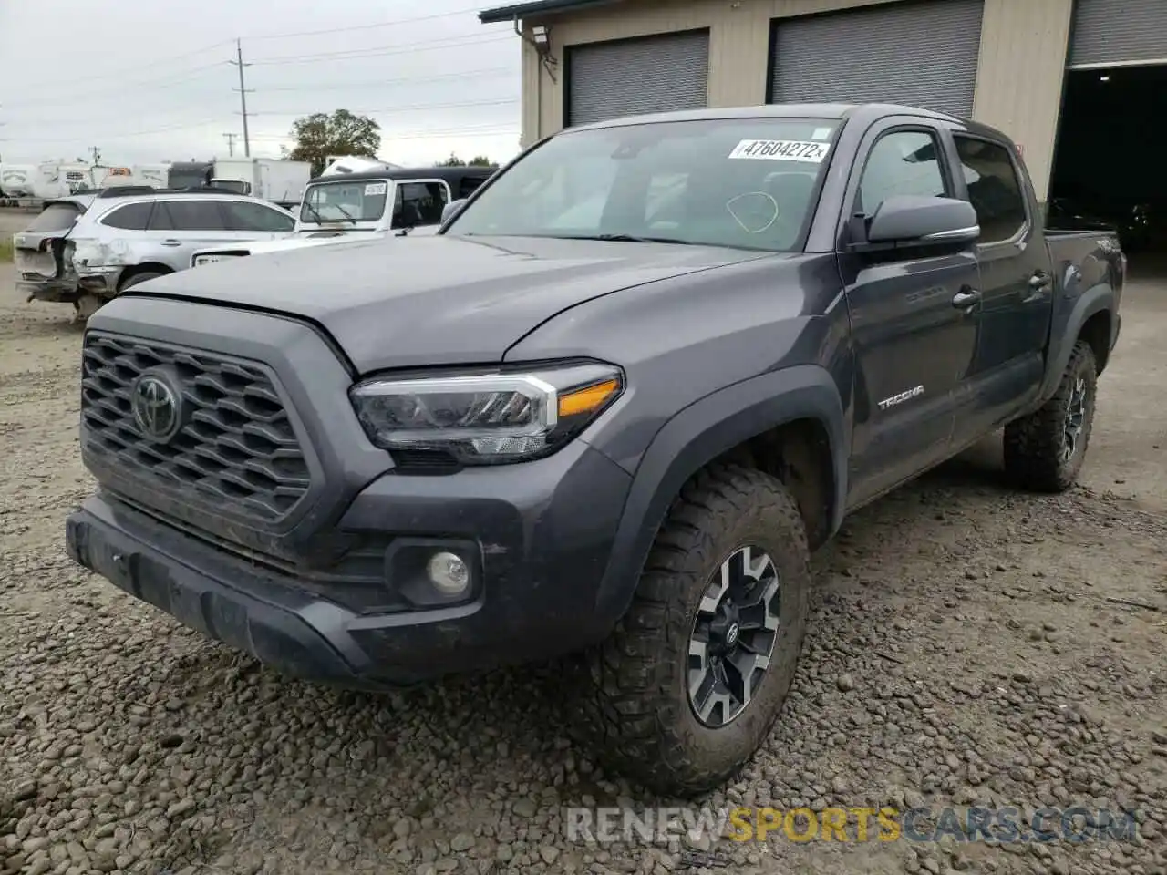 2 Photograph of a damaged car 3TYCZ5AN2MT028027 TOYOTA TACOMA 2021