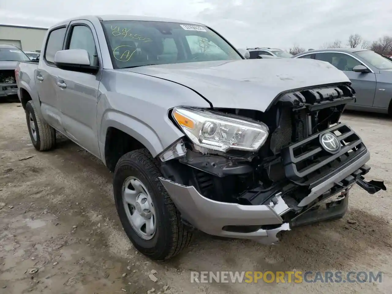 1 Photograph of a damaged car 3TYCZ5AN2MT045507 TOYOTA TACOMA 2021