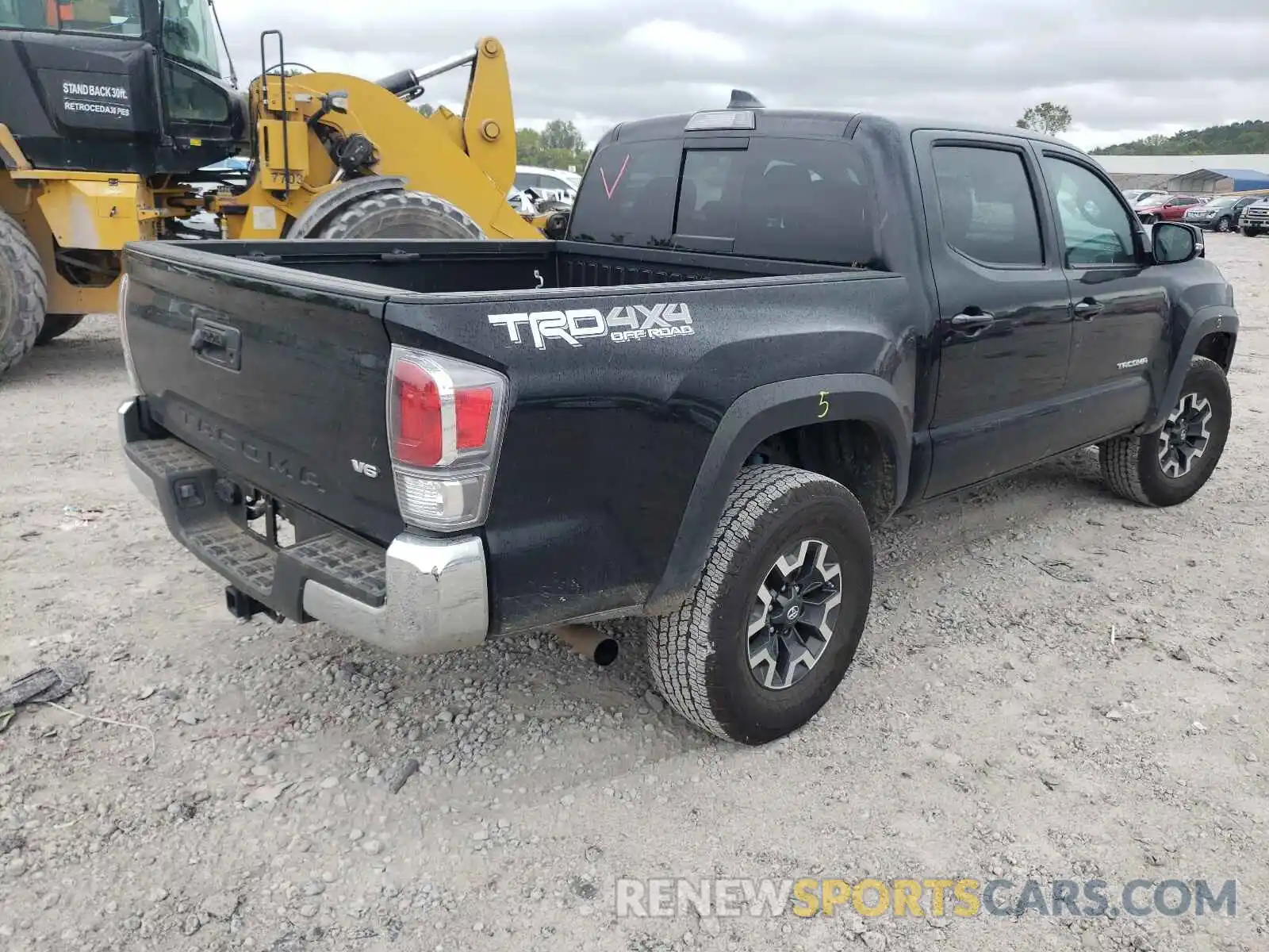 4 Photograph of a damaged car 3TYCZ5AN3MT012340 TOYOTA TACOMA 2021