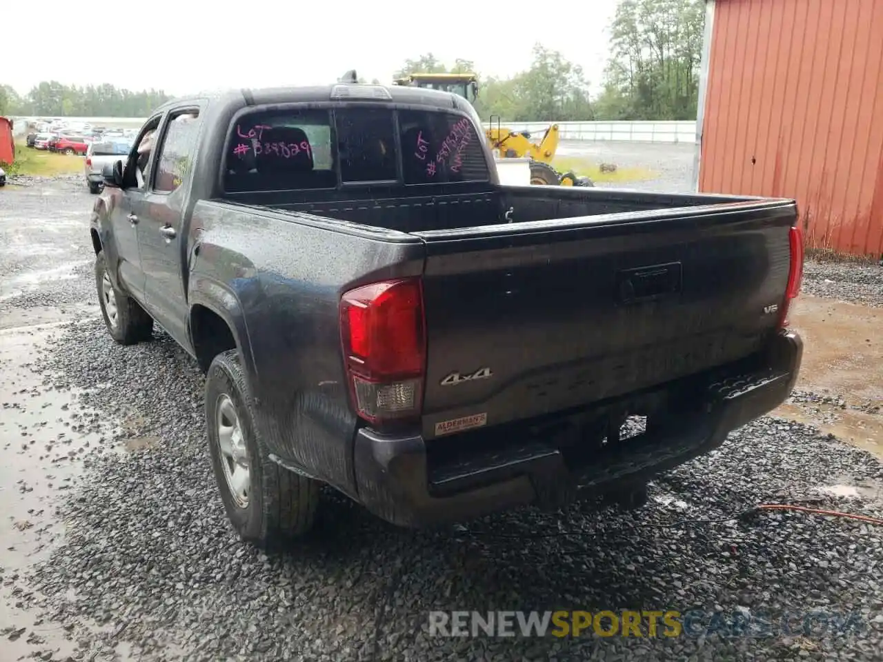 3 Photograph of a damaged car 3TYCZ5AN3MT015139 TOYOTA TACOMA 2021