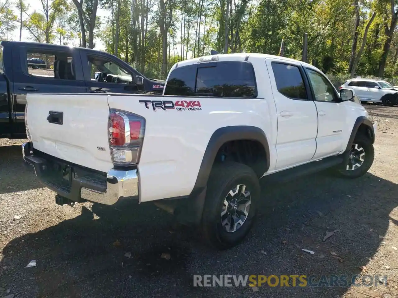 4 Photograph of a damaged car 3TYCZ5AN3MT026030 TOYOTA TACOMA 2021