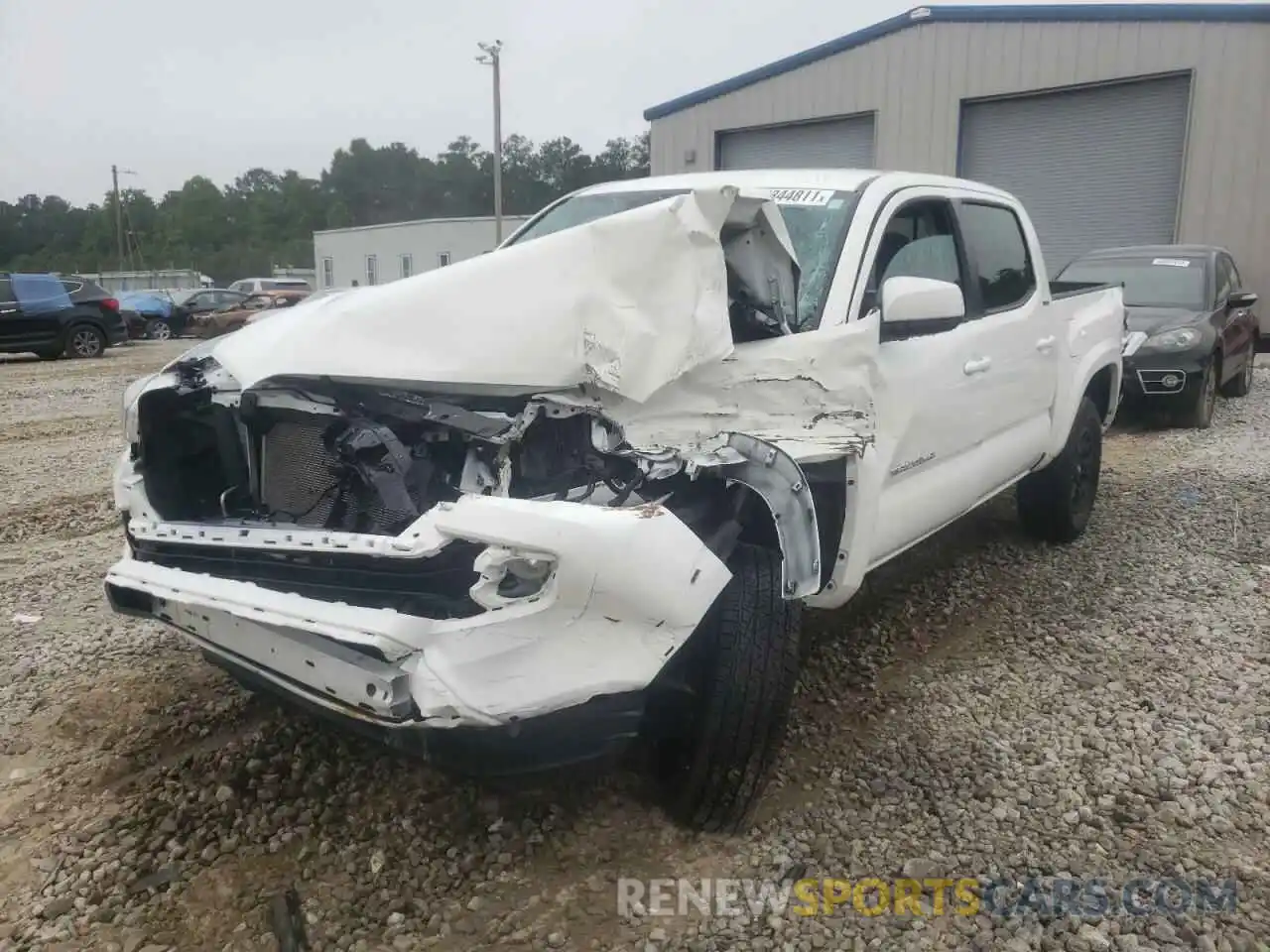 2 Photograph of a damaged car 3TYCZ5AN3MT026318 TOYOTA TACOMA 2021