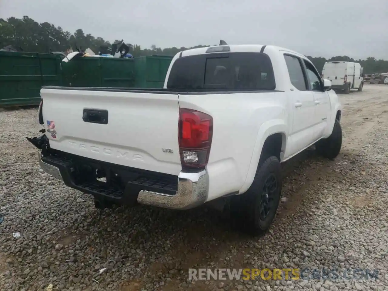 4 Photograph of a damaged car 3TYCZ5AN3MT026318 TOYOTA TACOMA 2021